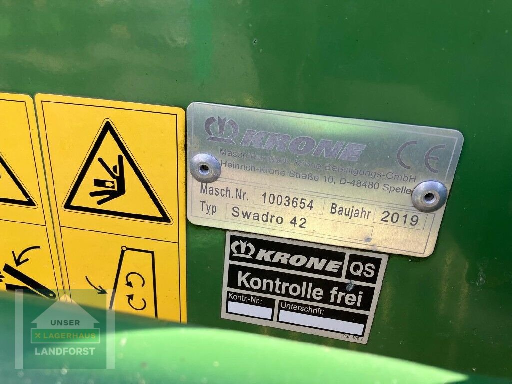 Schwader от тип Krone Swadro 42, Gebrauchtmaschine в Murau (Снимка 16)