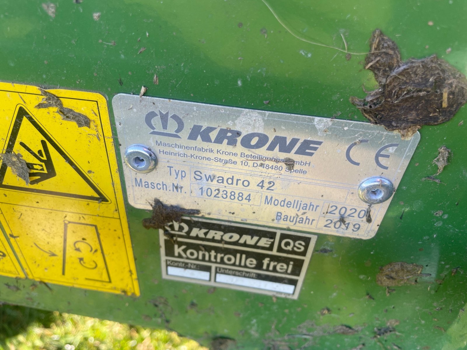 Schwader tipa Krone Swadro 42, Gebrauchtmaschine u Prem (Slika 7)