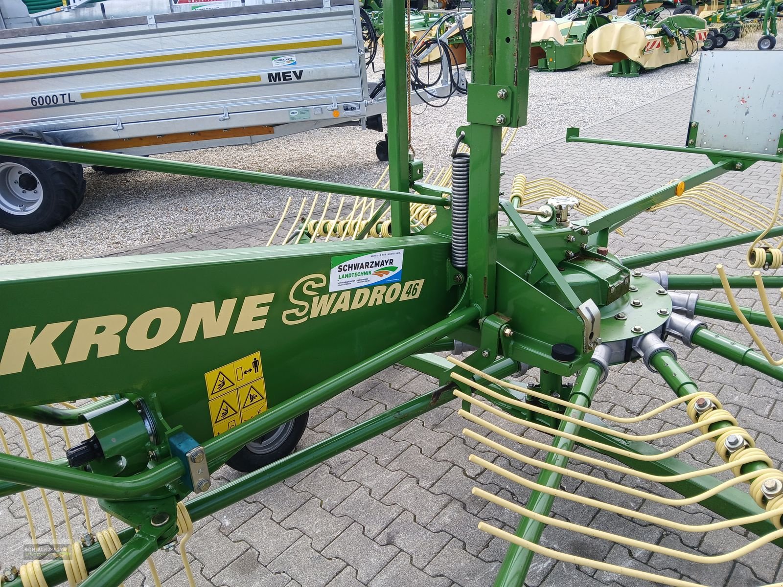 Schwader of the type Krone Swadro 46, Gebrauchtmaschine in Aurolzmünster (Picture 11)