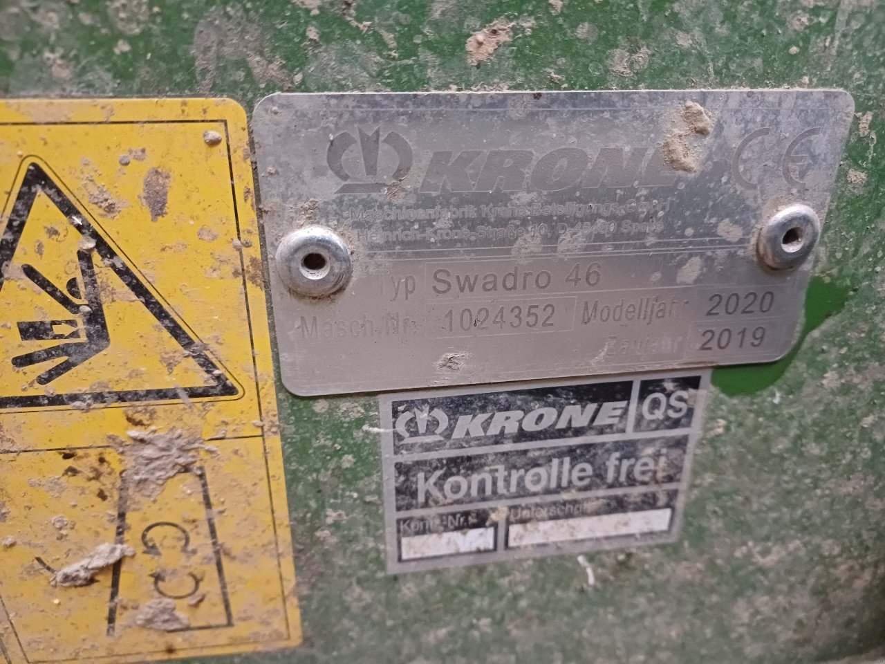 Schwader от тип Krone Swadro 46, Gebrauchtmaschine в VERT TOULON (Снимка 4)