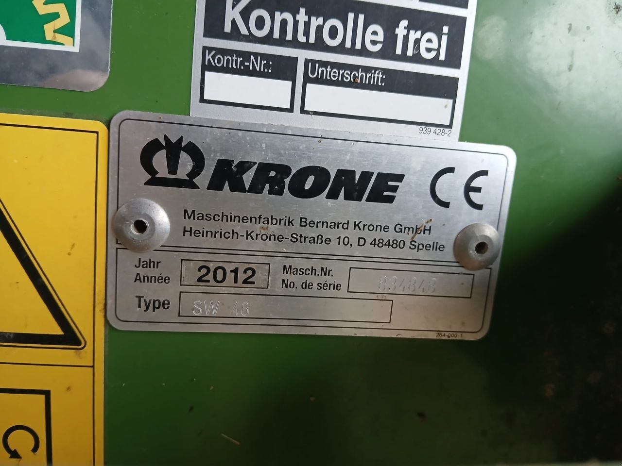 Schwader del tipo Krone Swadro 46, Gebrauchtmaschine en Leusden (Imagen 4)