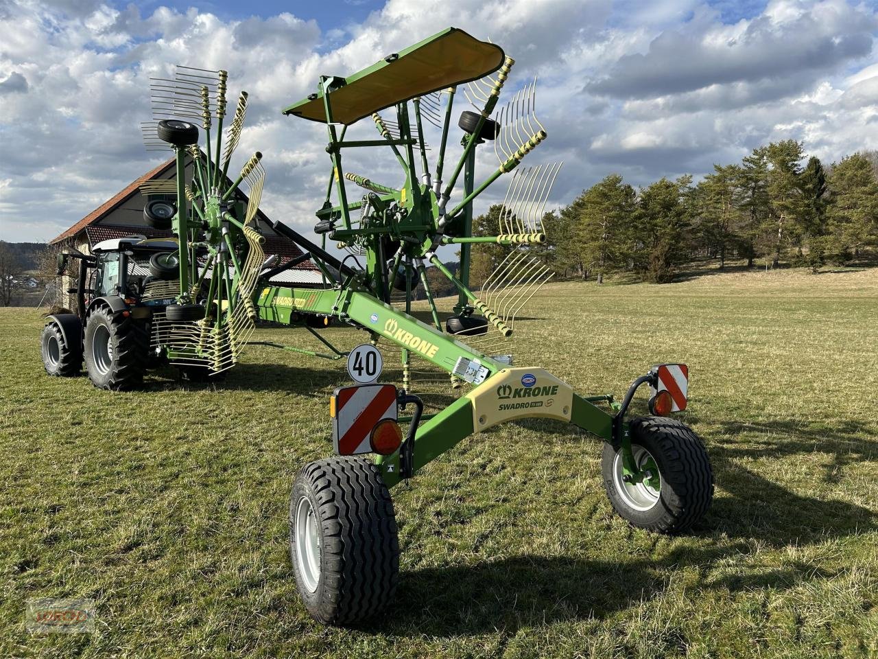 Schwader Türe ait Krone Swadro 680 Twin, Neumaschine içinde Trochtelfingen (resim 3)