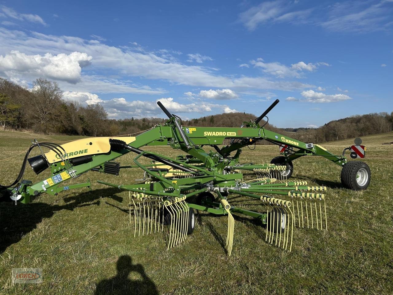 Schwader Türe ait Krone Swadro 680 Twin, Neumaschine içinde Trochtelfingen (resim 4)