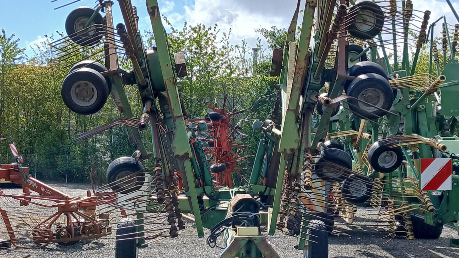 Schwader des Typs Krone Swadro 761 Swadro 761 Rive, Gebrauchtmaschine in Horsens (Bild 1)