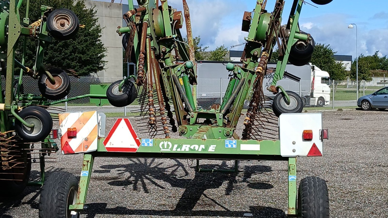 Schwader des Typs Krone Swadro 761 Swadro 761 Rive, Gebrauchtmaschine in Horsens (Bild 2)