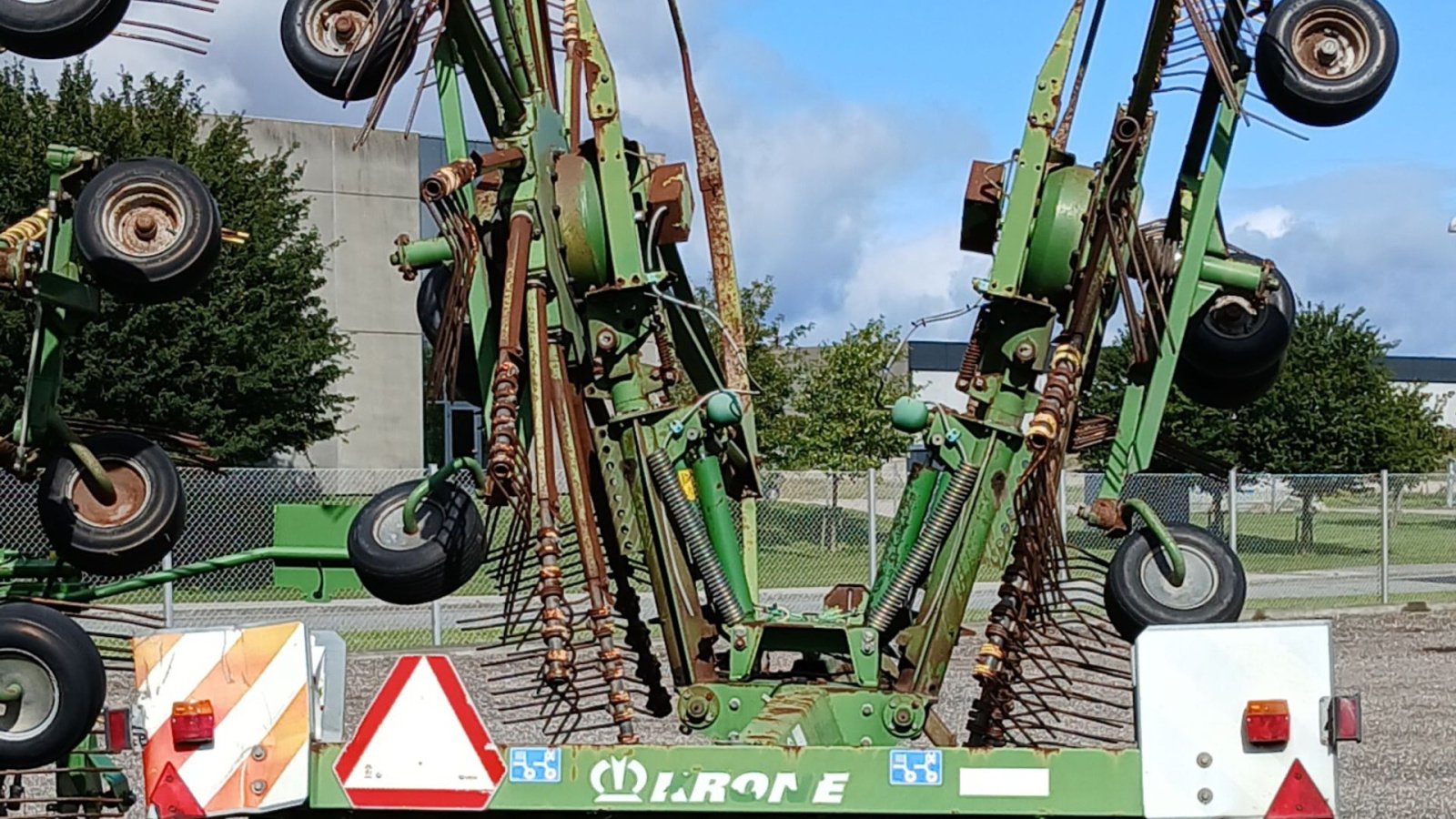 Schwader des Typs Krone Swadro 761 Swadro 761 Rive, Gebrauchtmaschine in Horsens (Bild 4)