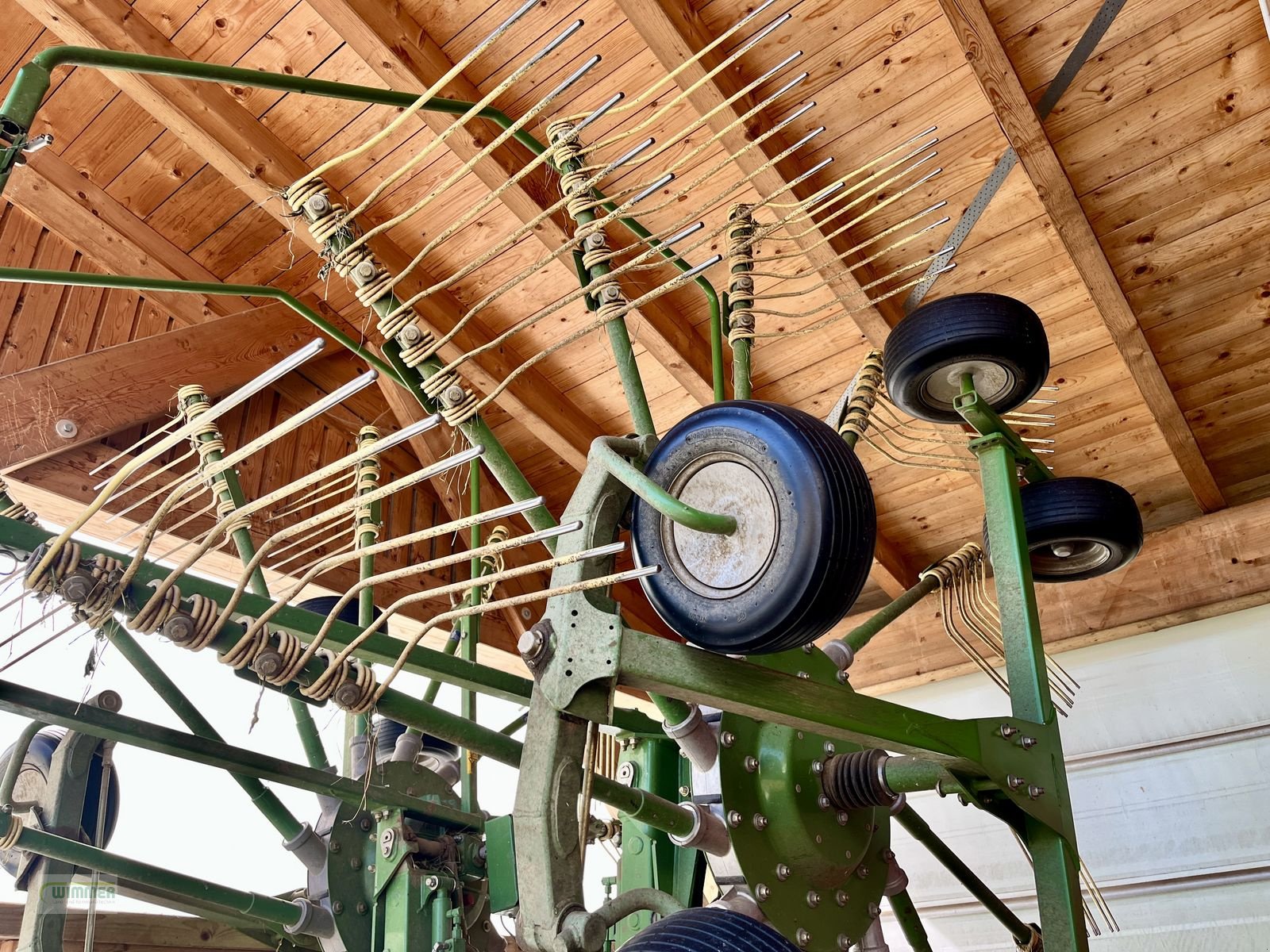 Schwader Türe ait Krone SWADRO 800/26 - gebrauchter Doppelschwader 7,6m, Gebrauchtmaschine içinde Kematen (resim 5)