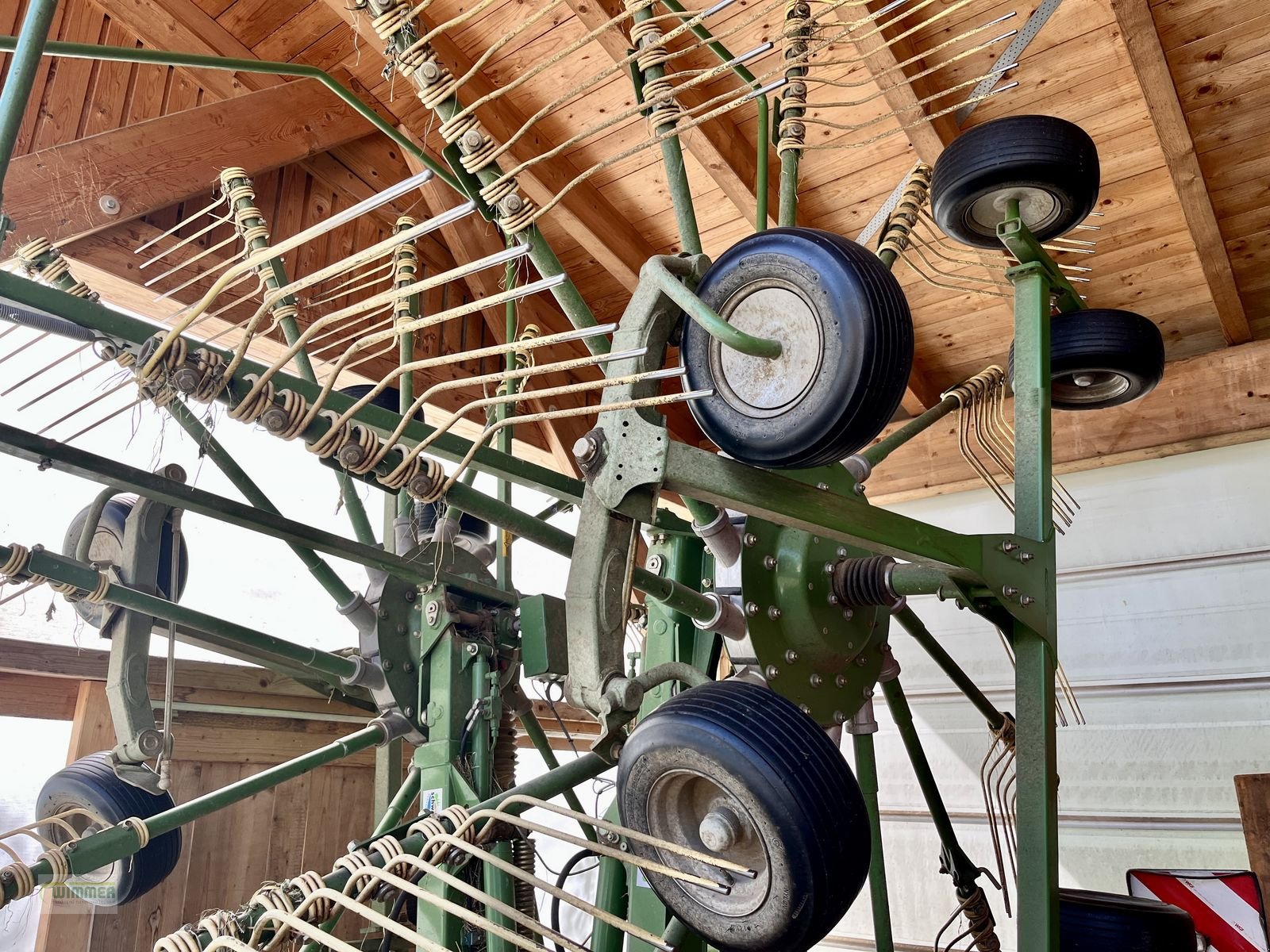 Schwader Türe ait Krone SWADRO 800/26 - gebrauchter Doppelschwader 7,6m, Gebrauchtmaschine içinde Kematen (resim 7)