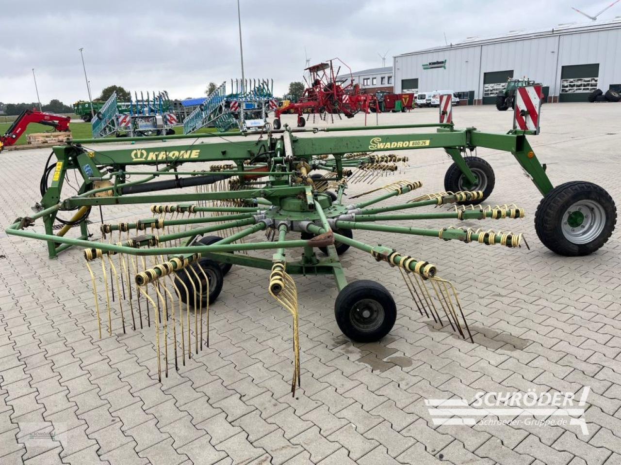 Schwader типа Krone SWADRO 800/26, Gebrauchtmaschine в Scharrel (Фотография 4)