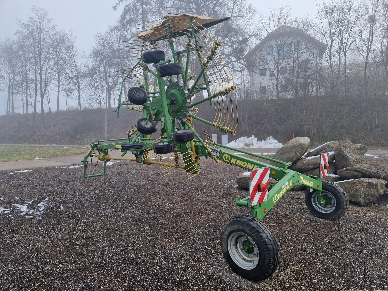 Schwader Türe ait Krone SWADRO 807, Gebrauchtmaschine içinde Grünbach (resim 5)