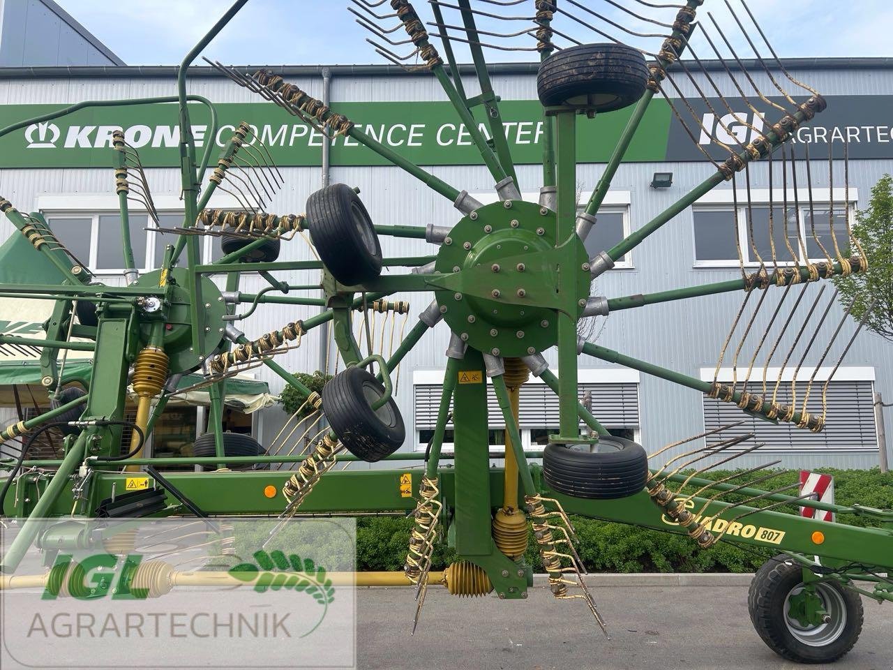 Schwader of the type Krone Swadro 807, Gebrauchtmaschine in Nabburg (Picture 3)