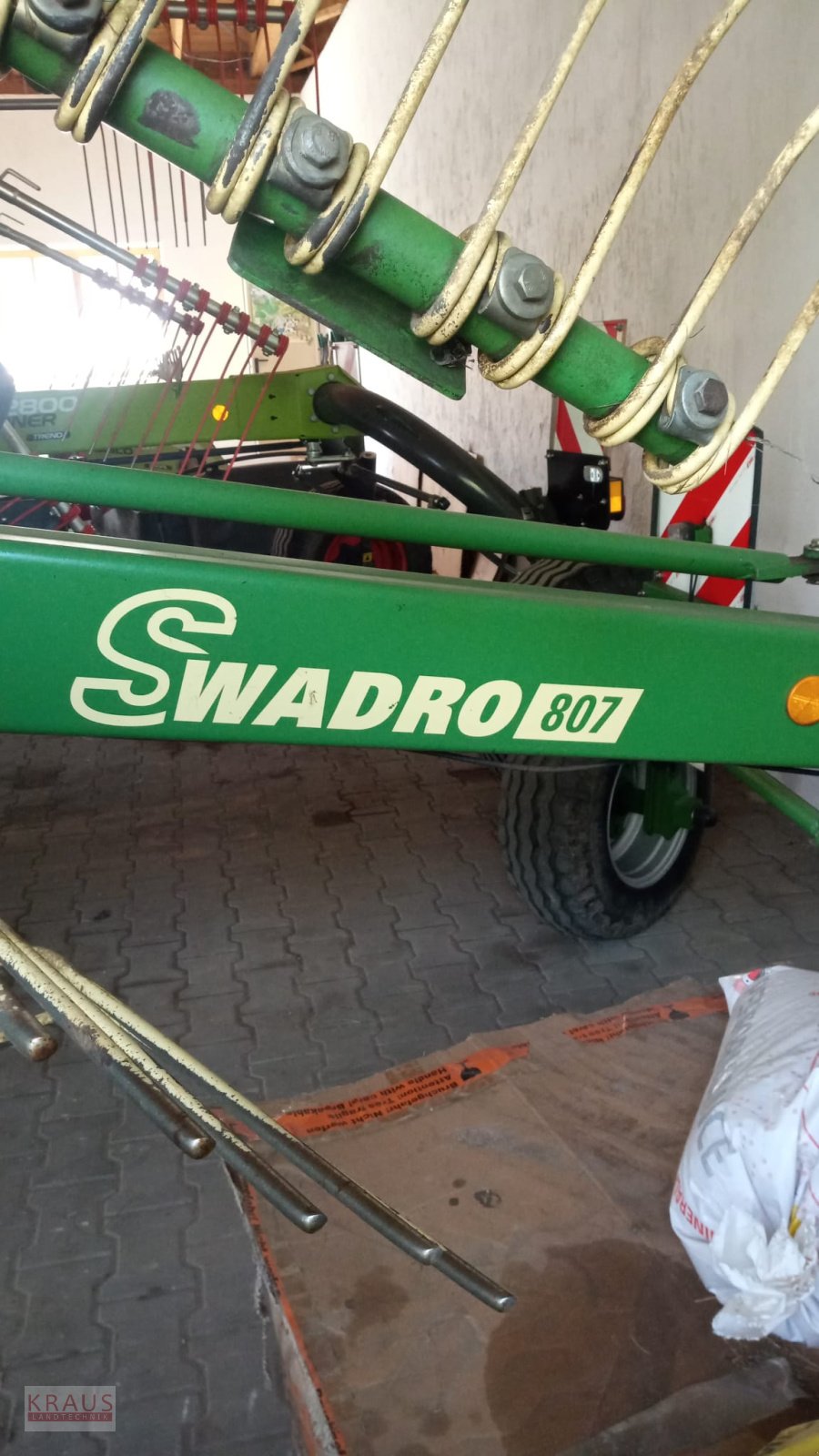 Schwader του τύπου Krone Swadro 807, Gebrauchtmaschine σε Geiersthal (Φωτογραφία 5)