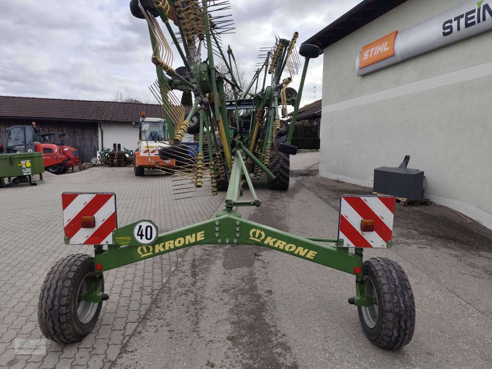 Schwader типа Krone Swadro 809, Gebrauchtmaschine в Petting (Фотография 2)