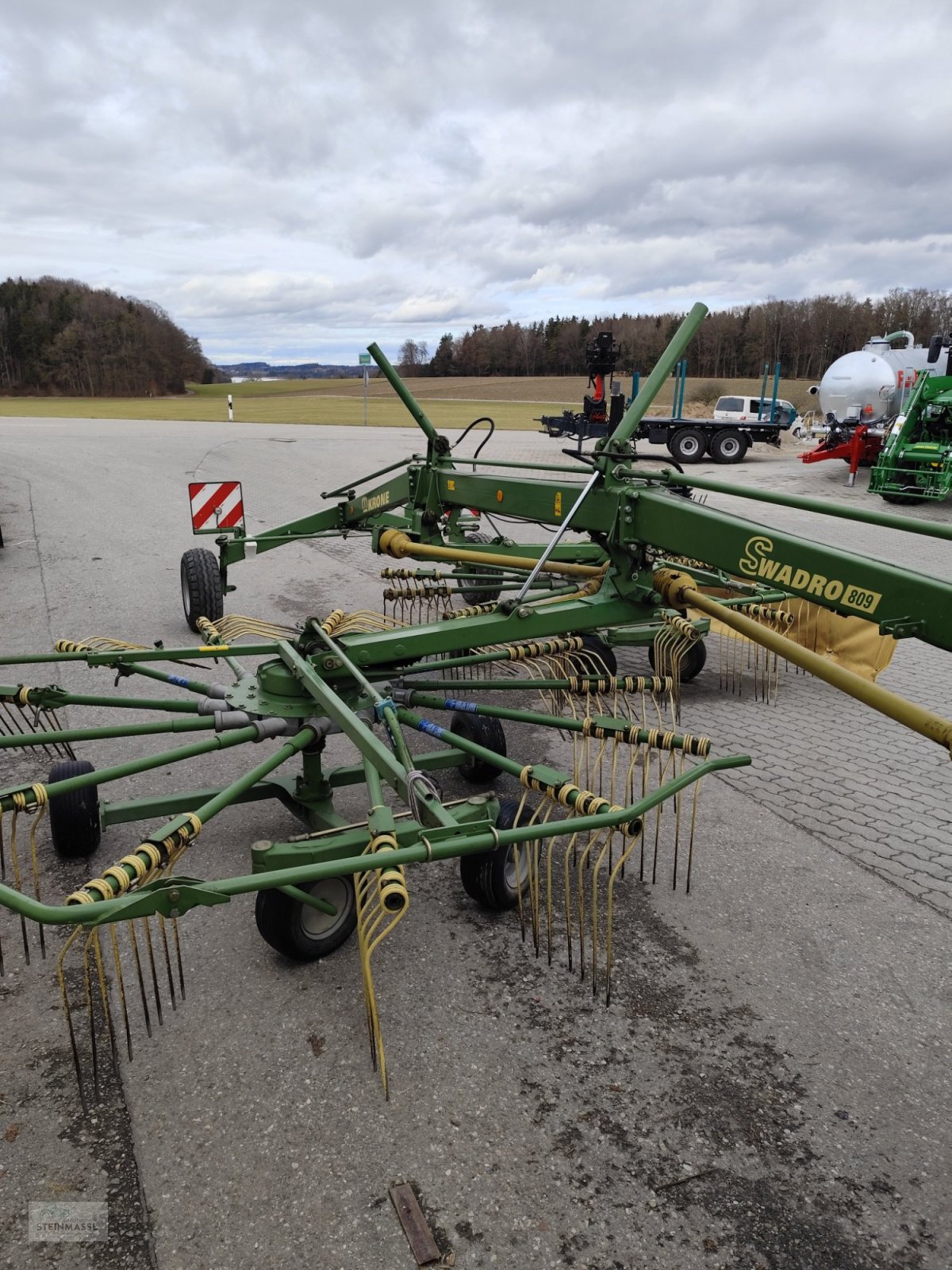 Schwader типа Krone Swadro 809, Gebrauchtmaschine в Petting (Фотография 4)