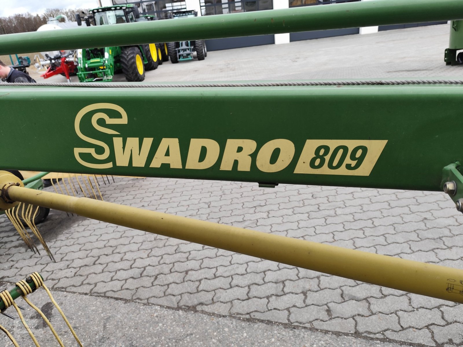 Schwader типа Krone Swadro 809, Gebrauchtmaschine в Petting (Фотография 5)