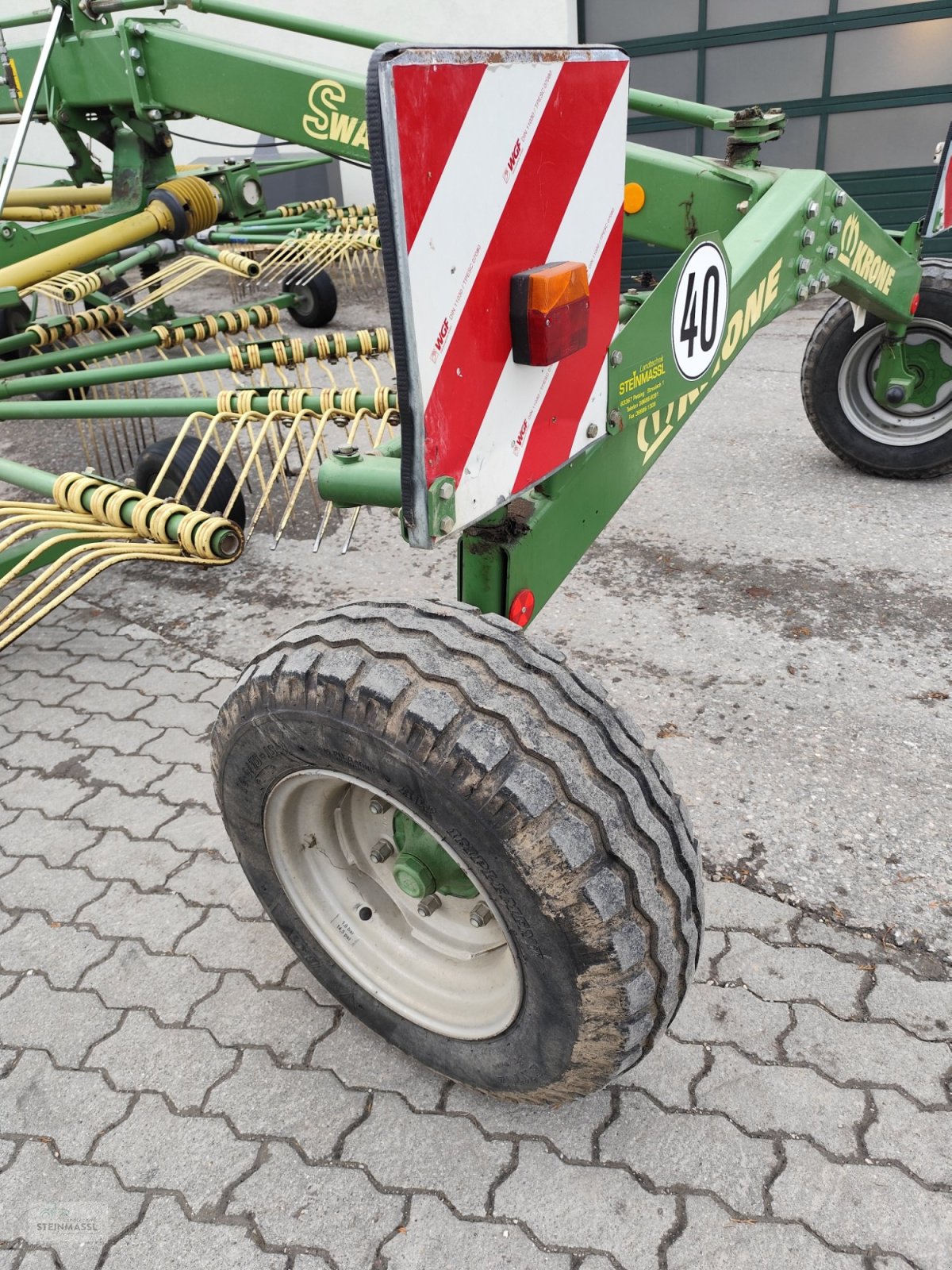 Schwader типа Krone Swadro 809, Gebrauchtmaschine в Petting (Фотография 6)