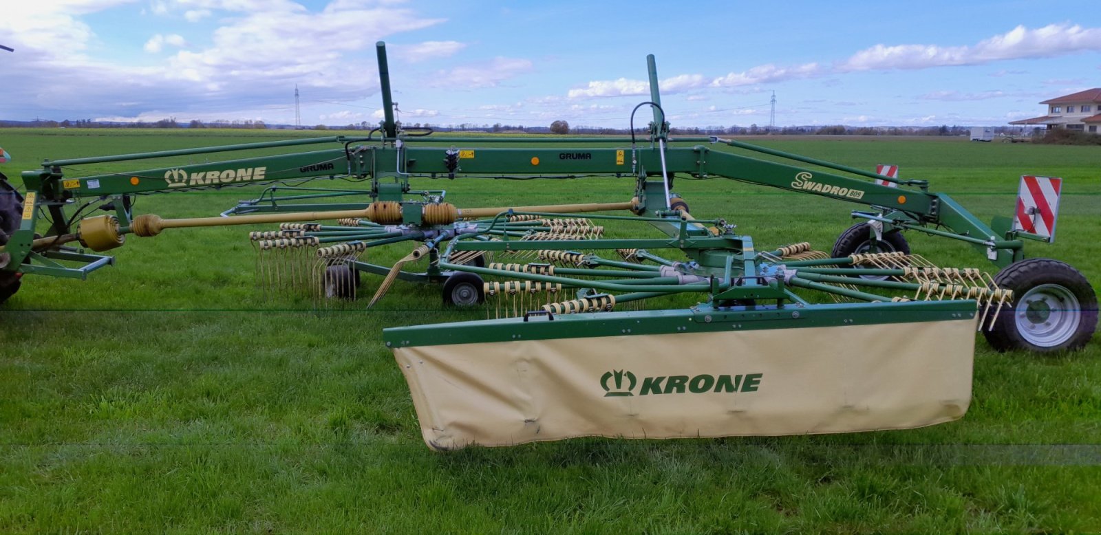 Schwader типа Krone Swadro 809, Gebrauchtmaschine в Niederrieden (Фотография 1)