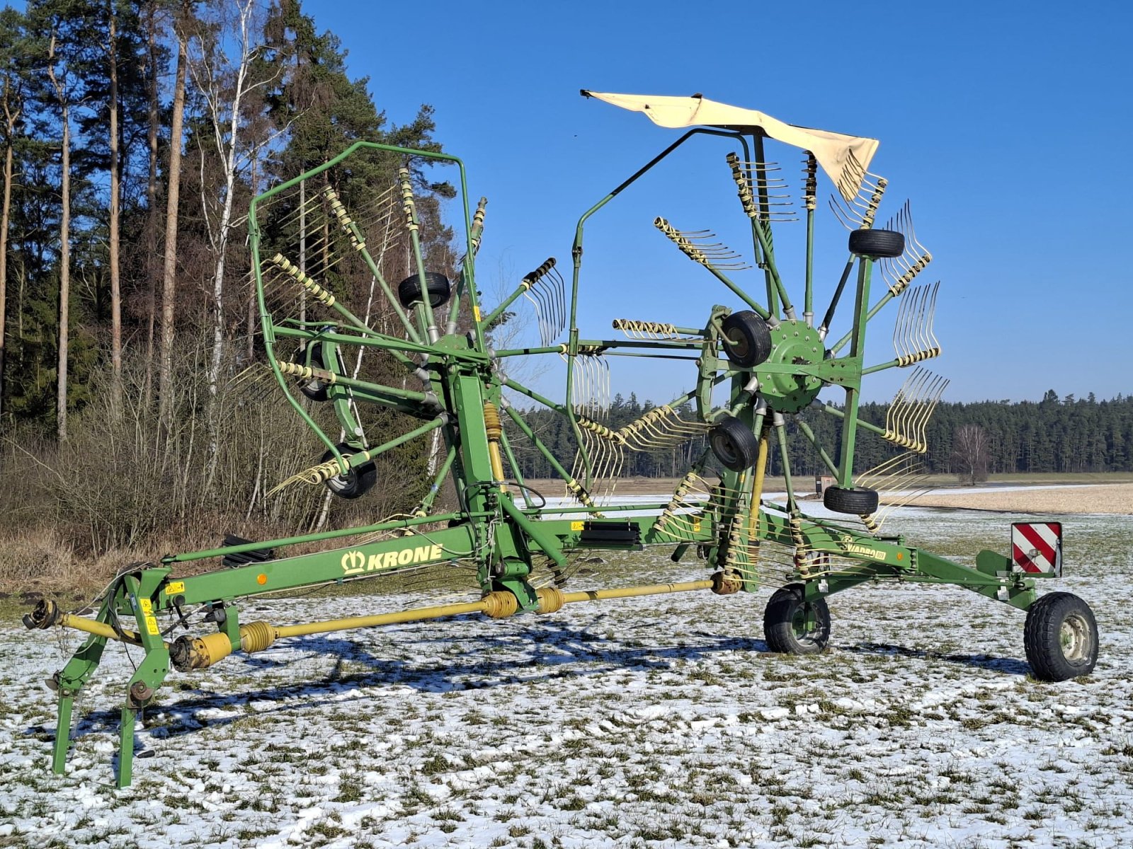 Schwader van het type Krone Swadro 809, Gebrauchtmaschine in Falkenberg (Foto 1)