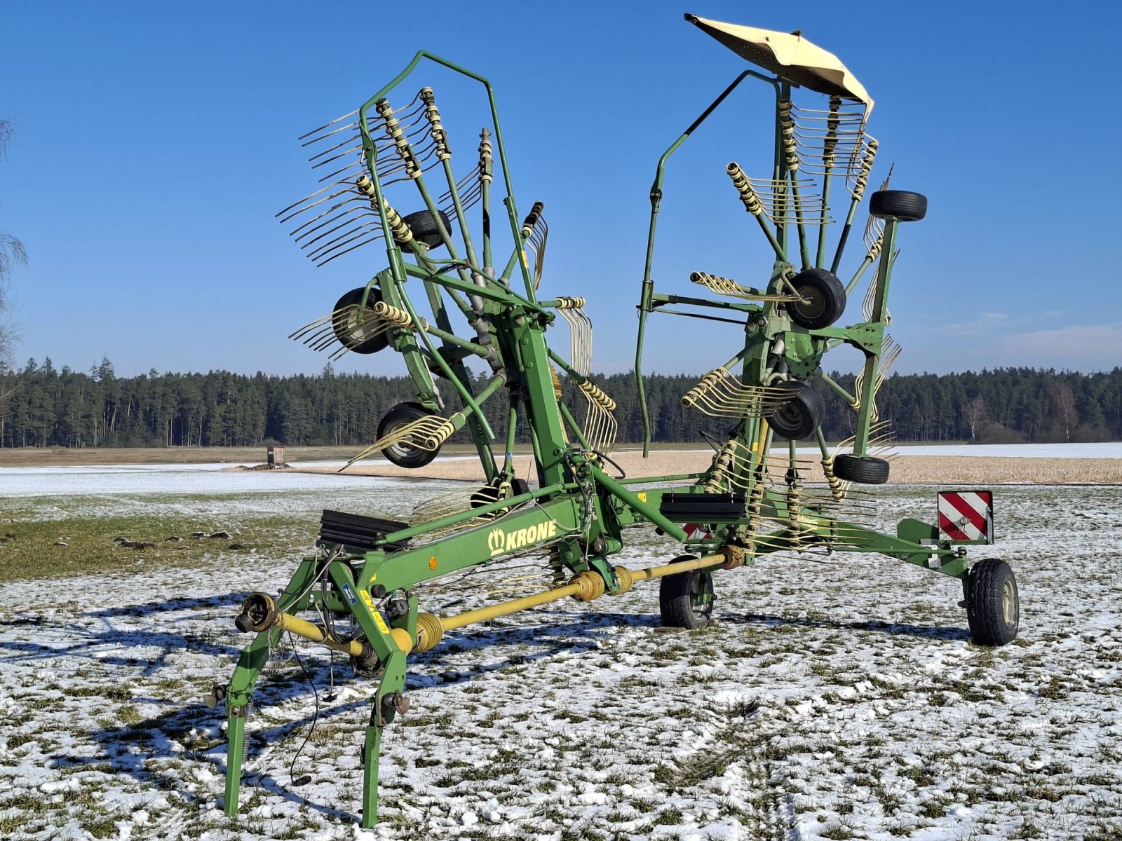 Schwader van het type Krone Swadro 809, Gebrauchtmaschine in Falkenberg (Foto 2)