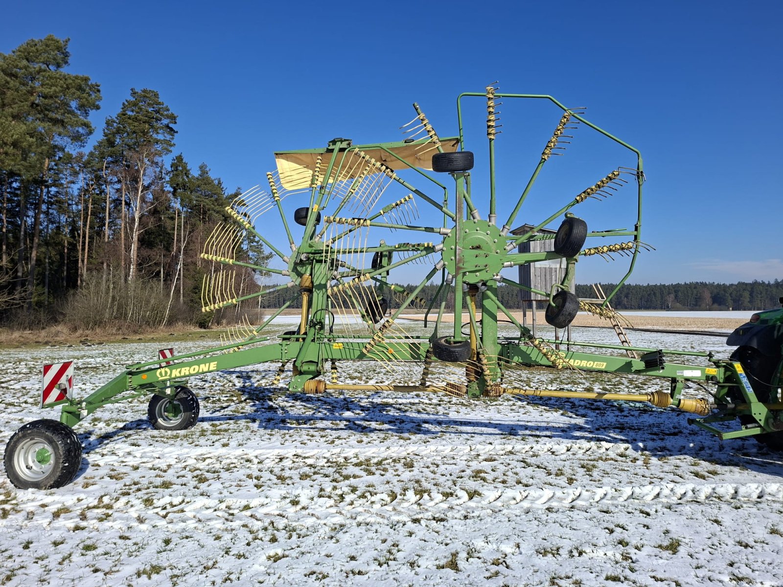 Schwader van het type Krone Swadro 809, Gebrauchtmaschine in Falkenberg (Foto 3)