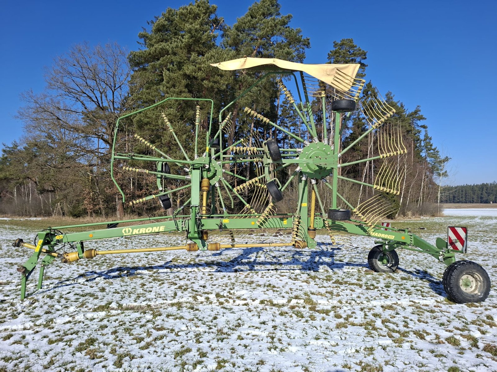 Schwader van het type Krone Swadro 809, Gebrauchtmaschine in Falkenberg (Foto 4)