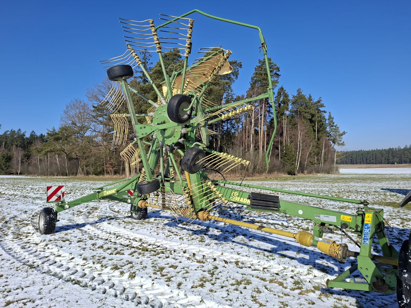 Schwader van het type Krone Swadro 809, Gebrauchtmaschine in Falkenberg (Foto 5)