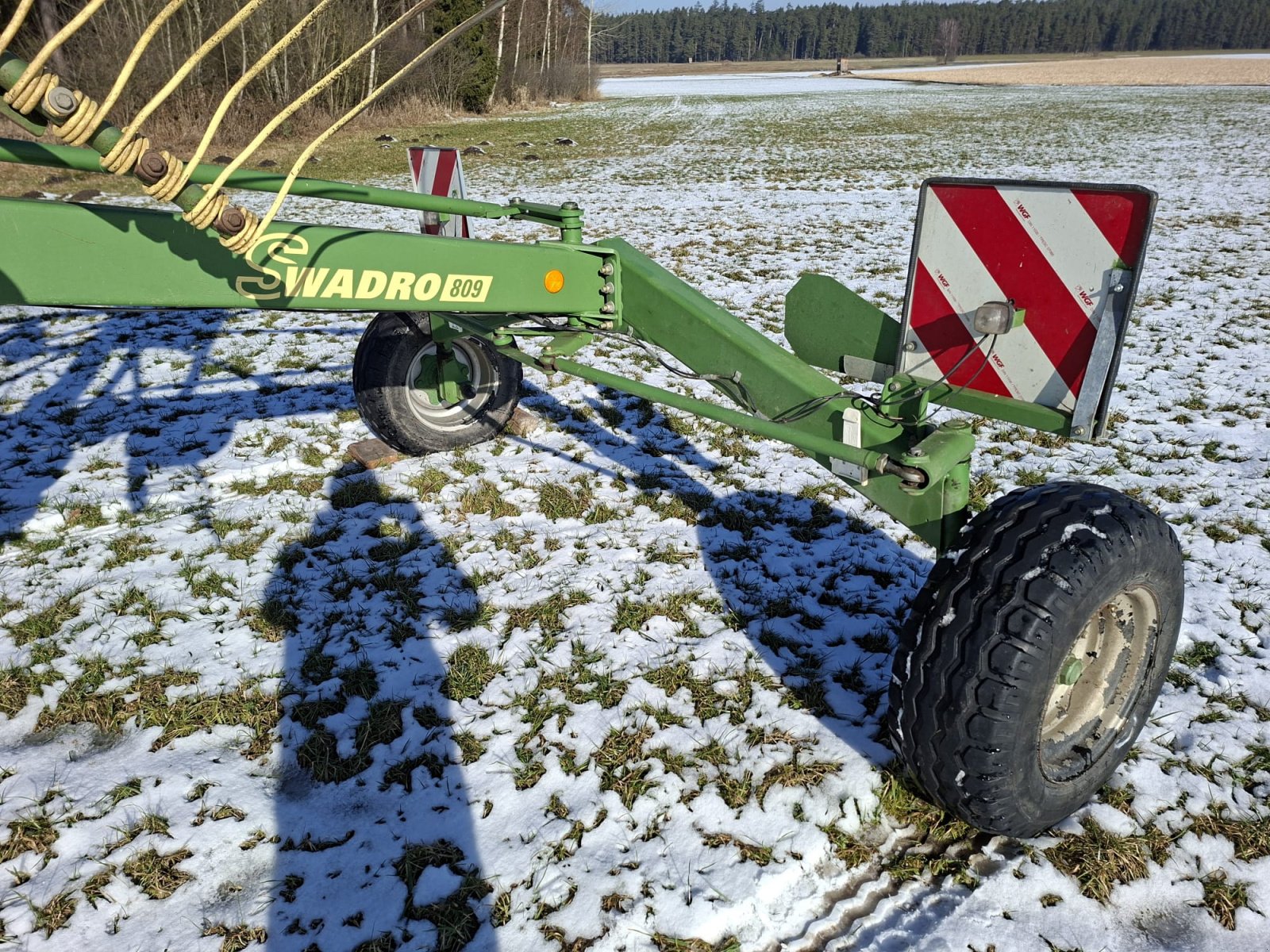 Schwader van het type Krone Swadro 809, Gebrauchtmaschine in Falkenberg (Foto 9)