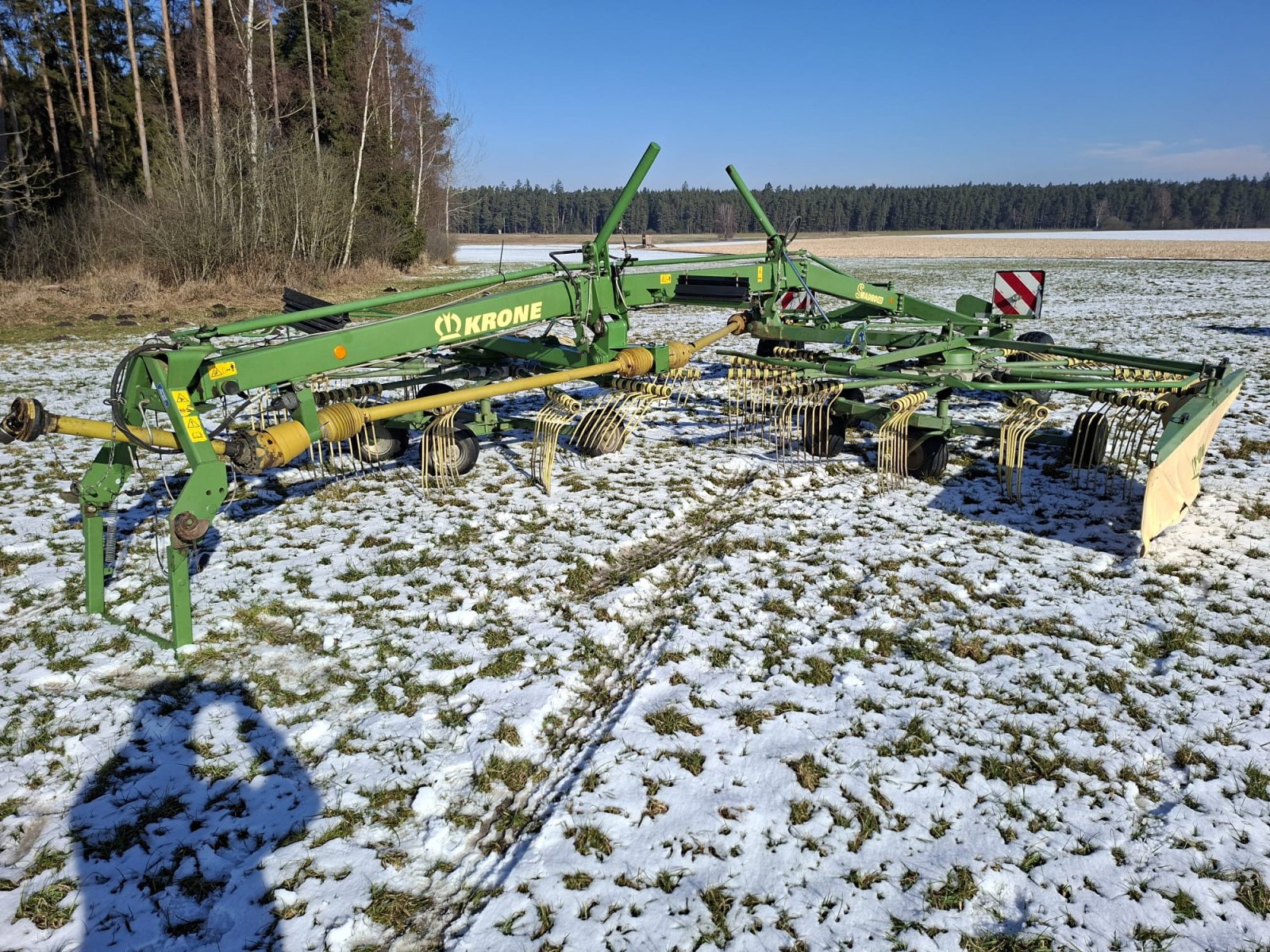 Schwader van het type Krone Swadro 809, Gebrauchtmaschine in Falkenberg (Foto 10)