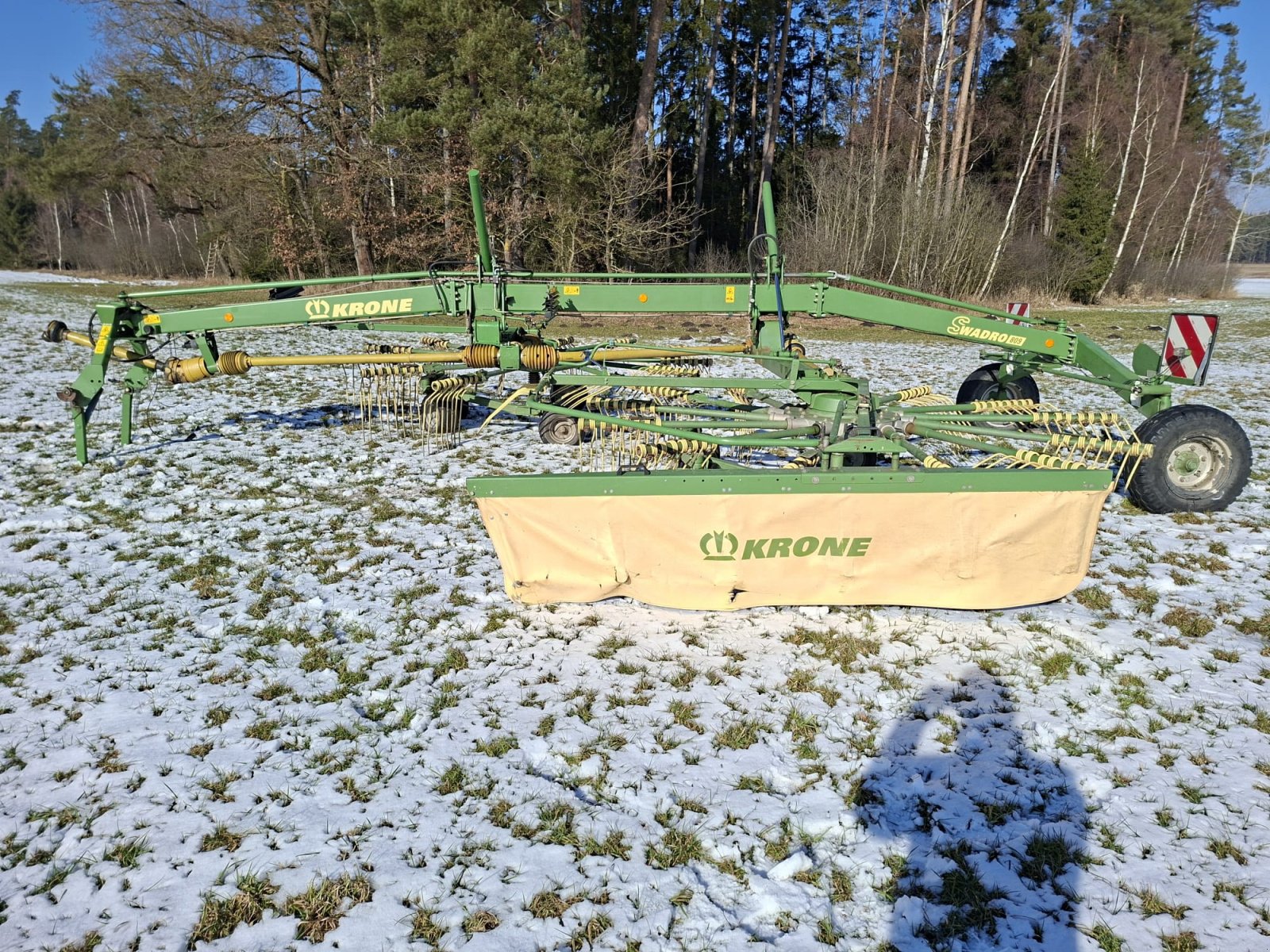 Schwader van het type Krone Swadro 809, Gebrauchtmaschine in Falkenberg (Foto 12)