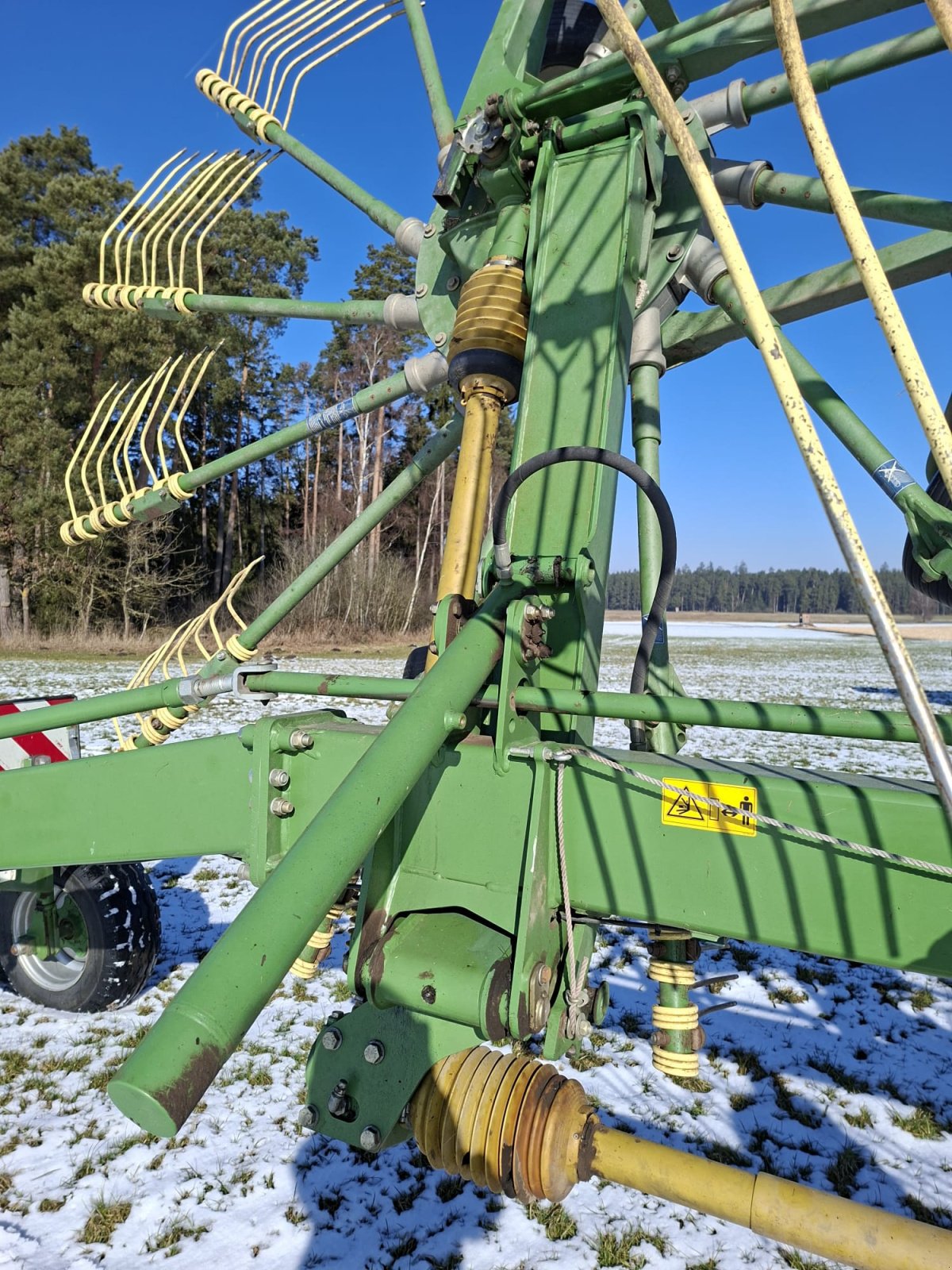 Schwader van het type Krone Swadro 809, Gebrauchtmaschine in Falkenberg (Foto 14)
