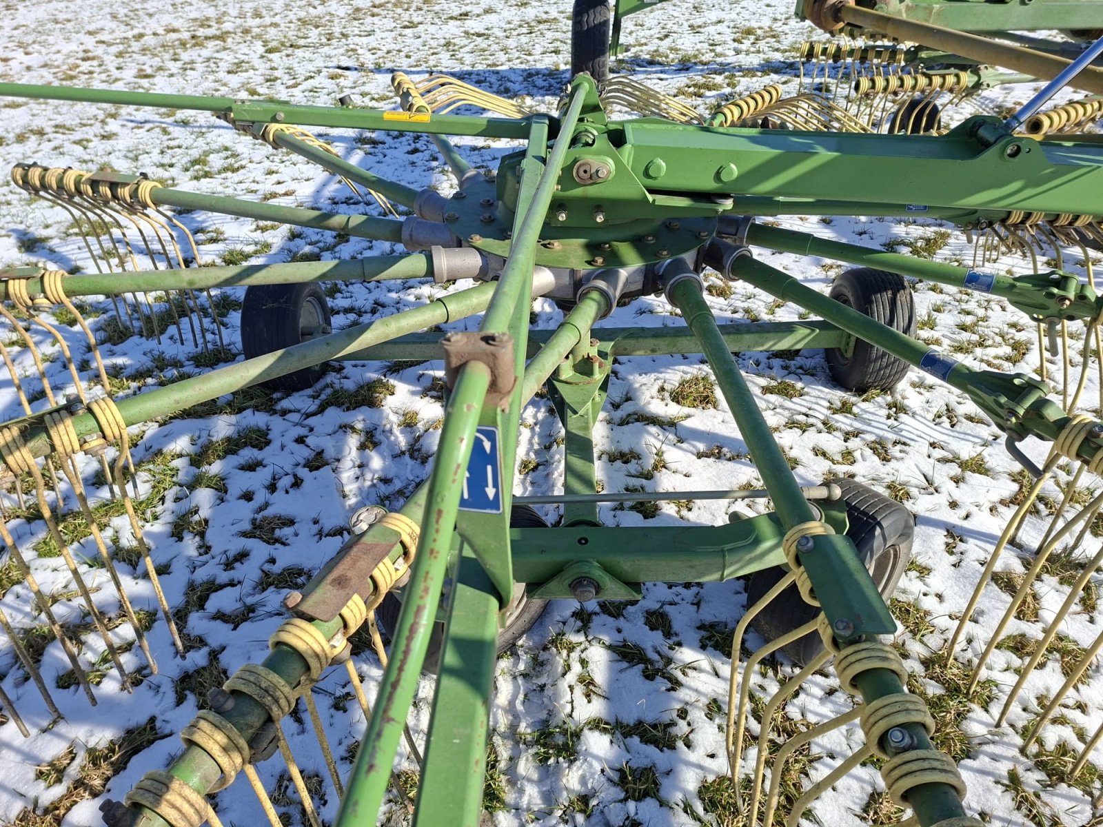 Schwader van het type Krone Swadro 809, Gebrauchtmaschine in Falkenberg (Foto 17)