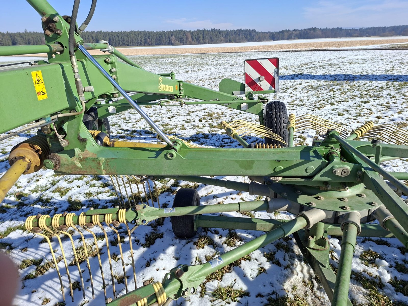 Schwader van het type Krone Swadro 809, Gebrauchtmaschine in Falkenberg (Foto 19)