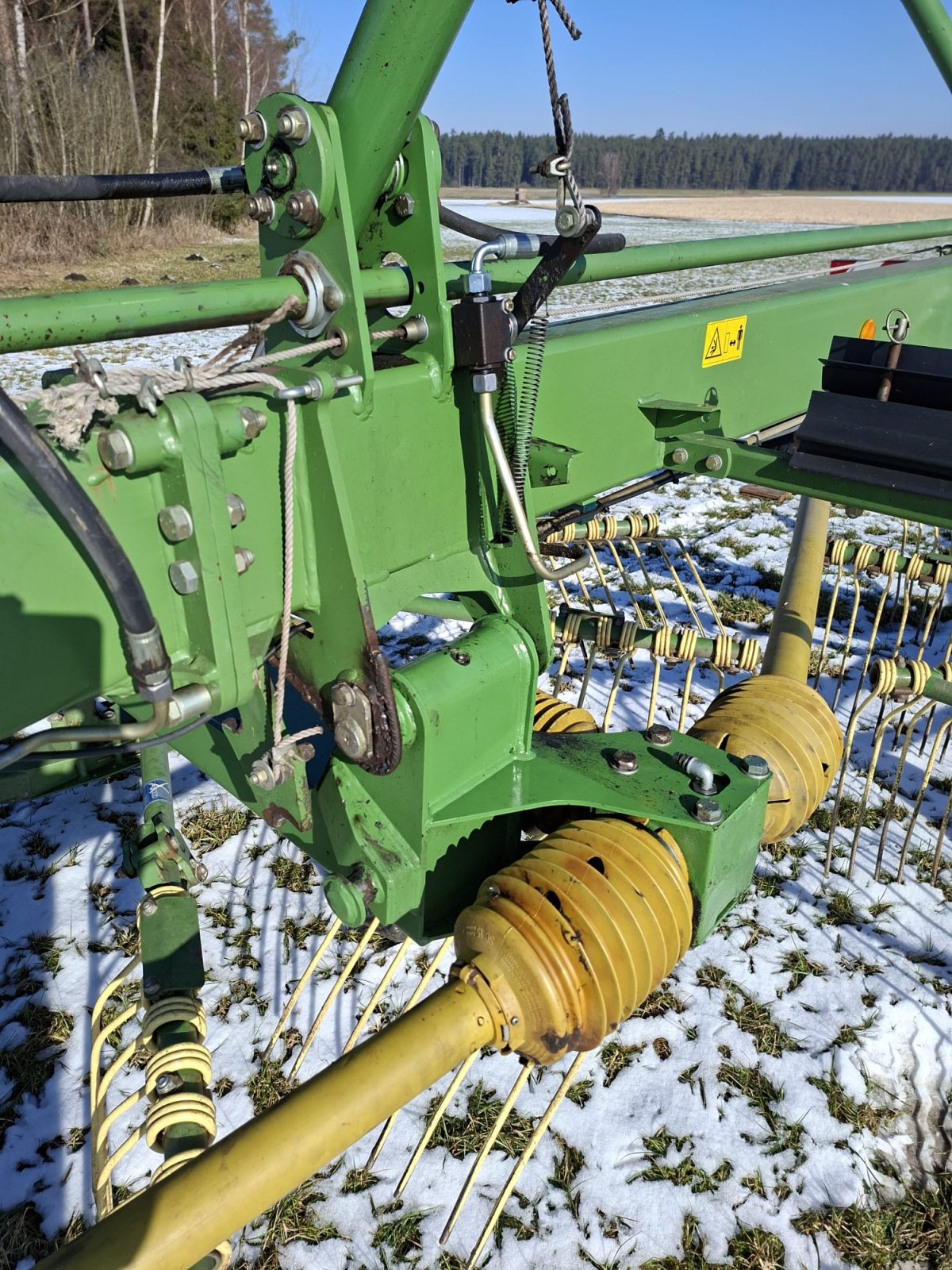 Schwader van het type Krone Swadro 809, Gebrauchtmaschine in Falkenberg (Foto 20)