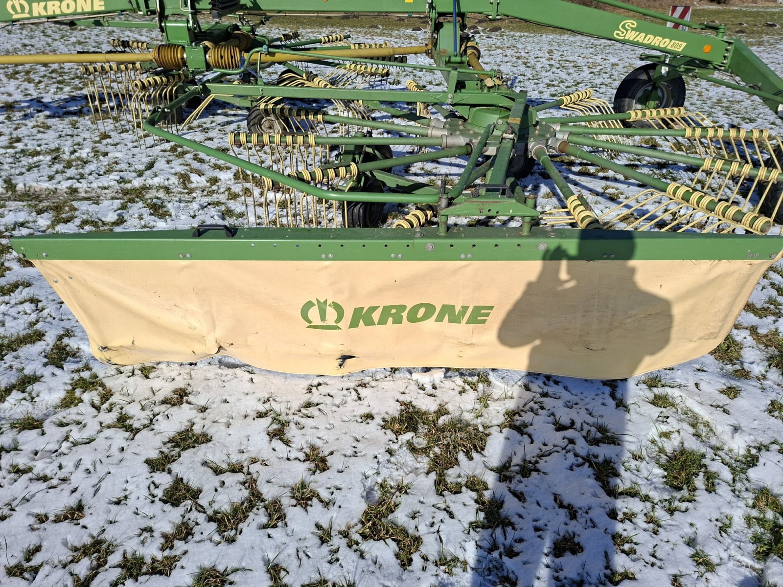 Schwader van het type Krone Swadro 809, Gebrauchtmaschine in Falkenberg (Foto 22)