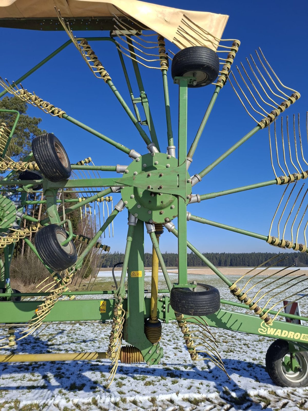 Schwader van het type Krone Swadro 809, Gebrauchtmaschine in Falkenberg (Foto 27)