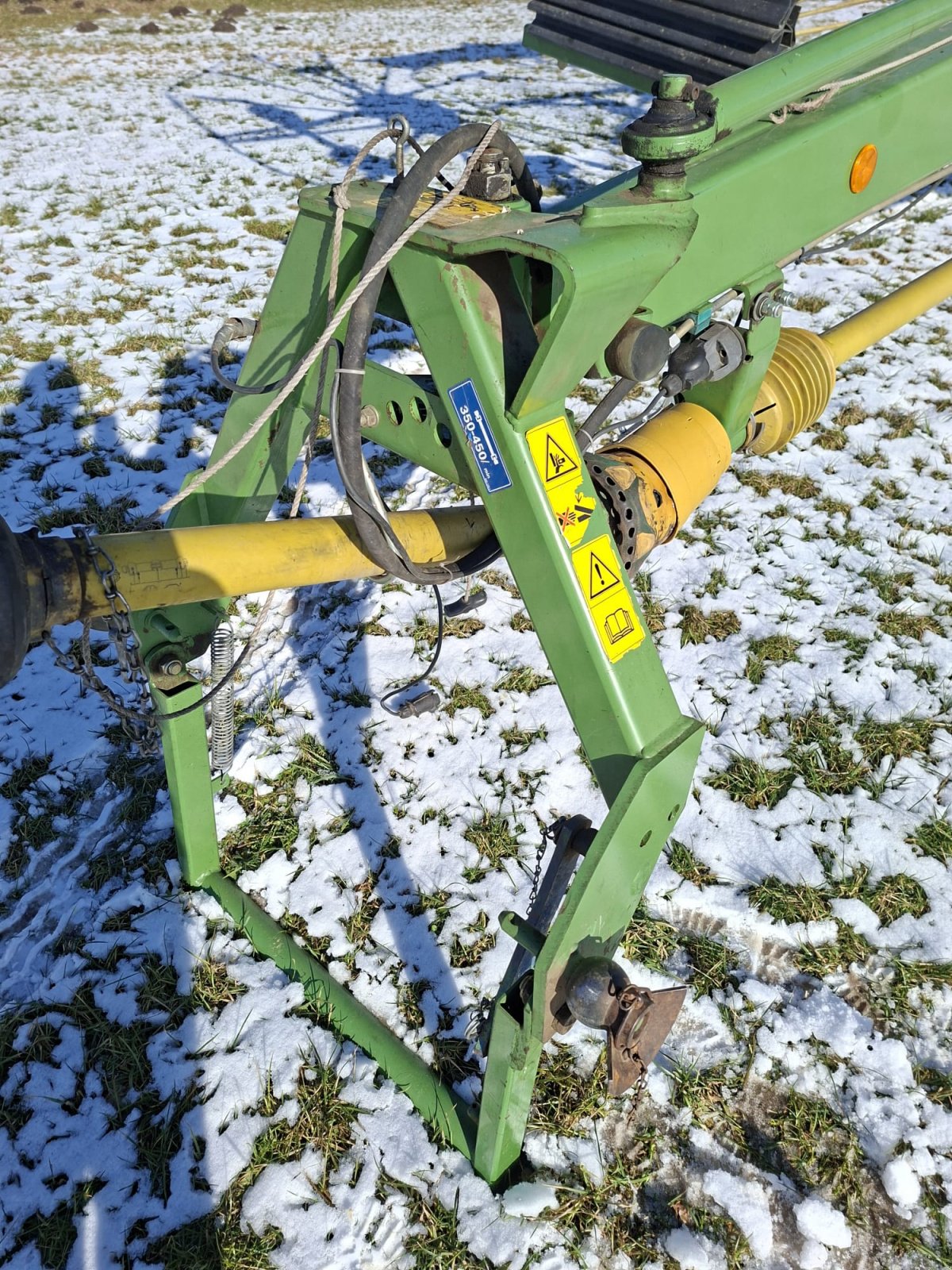 Schwader van het type Krone Swadro 809, Gebrauchtmaschine in Falkenberg (Foto 28)