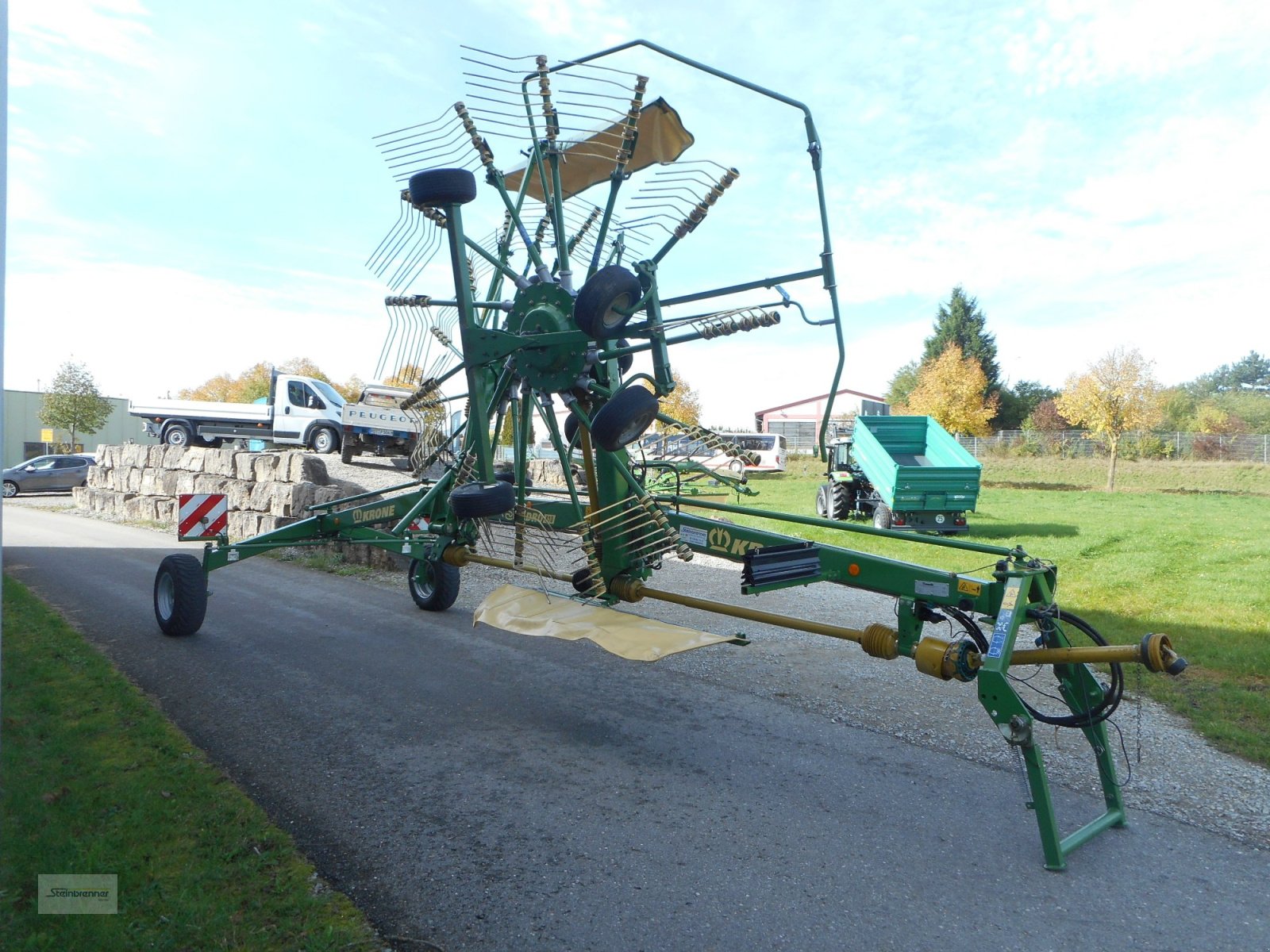 Schwader του τύπου Krone Swadro 810, Gebrauchtmaschine σε Wörnitz (Φωτογραφία 3)