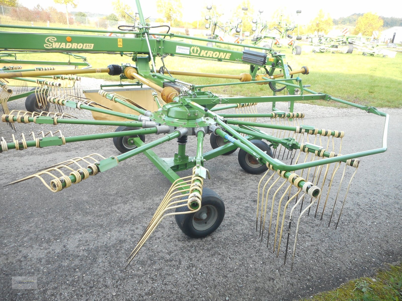 Schwader του τύπου Krone Swadro 810, Gebrauchtmaschine σε Wörnitz (Φωτογραφία 10)