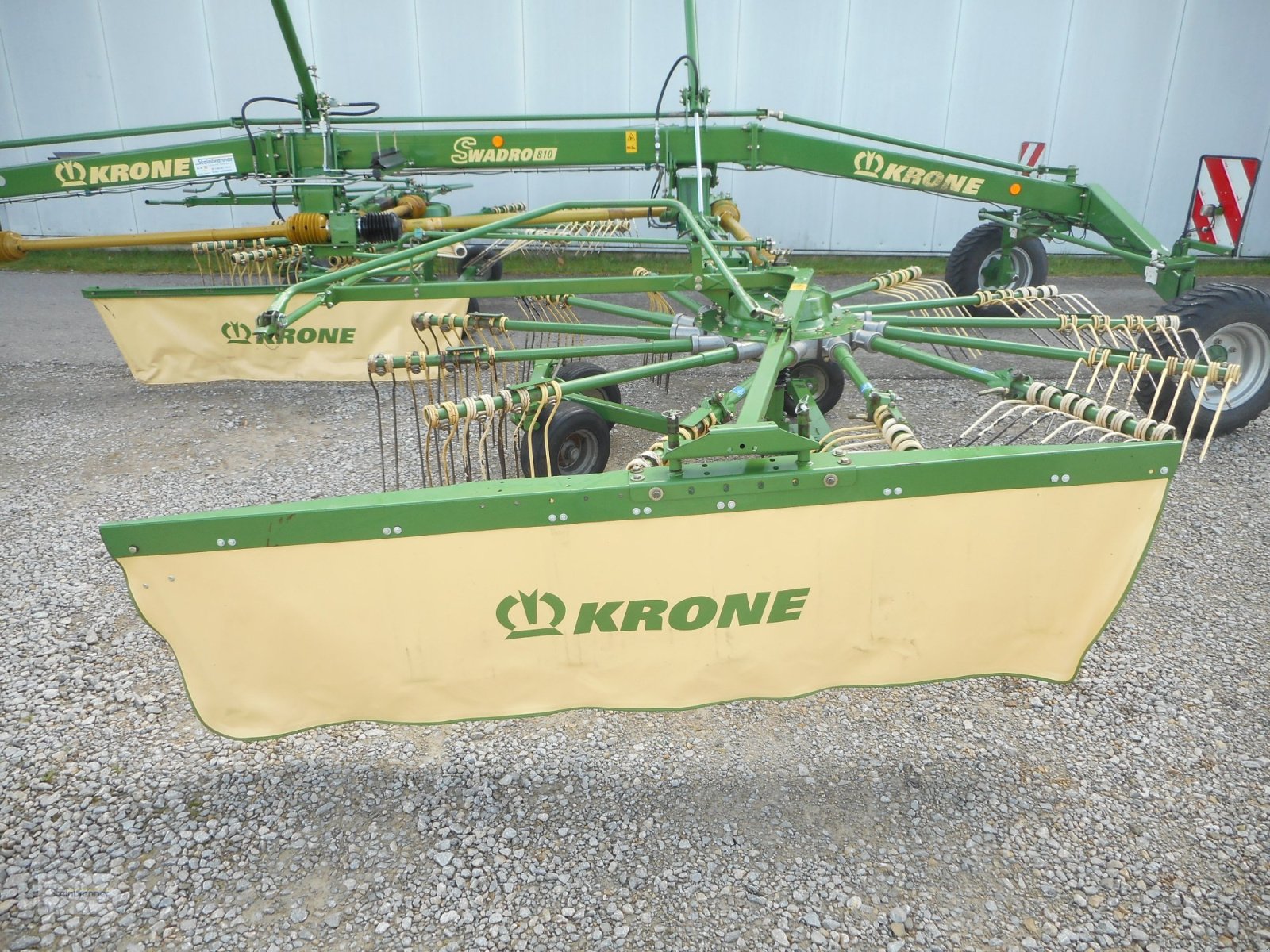 Schwader του τύπου Krone Swadro 810, Gebrauchtmaschine σε Wörnitz (Φωτογραφία 12)