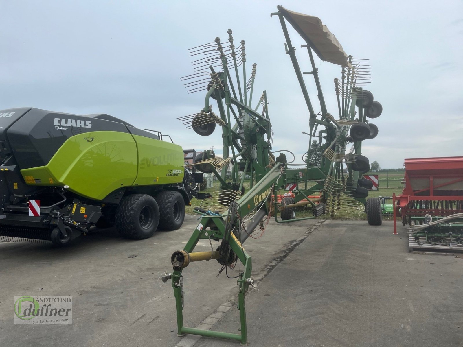 Schwader типа Krone Swadro 907, Gebrauchtmaschine в Hohentengen (Фотография 1)