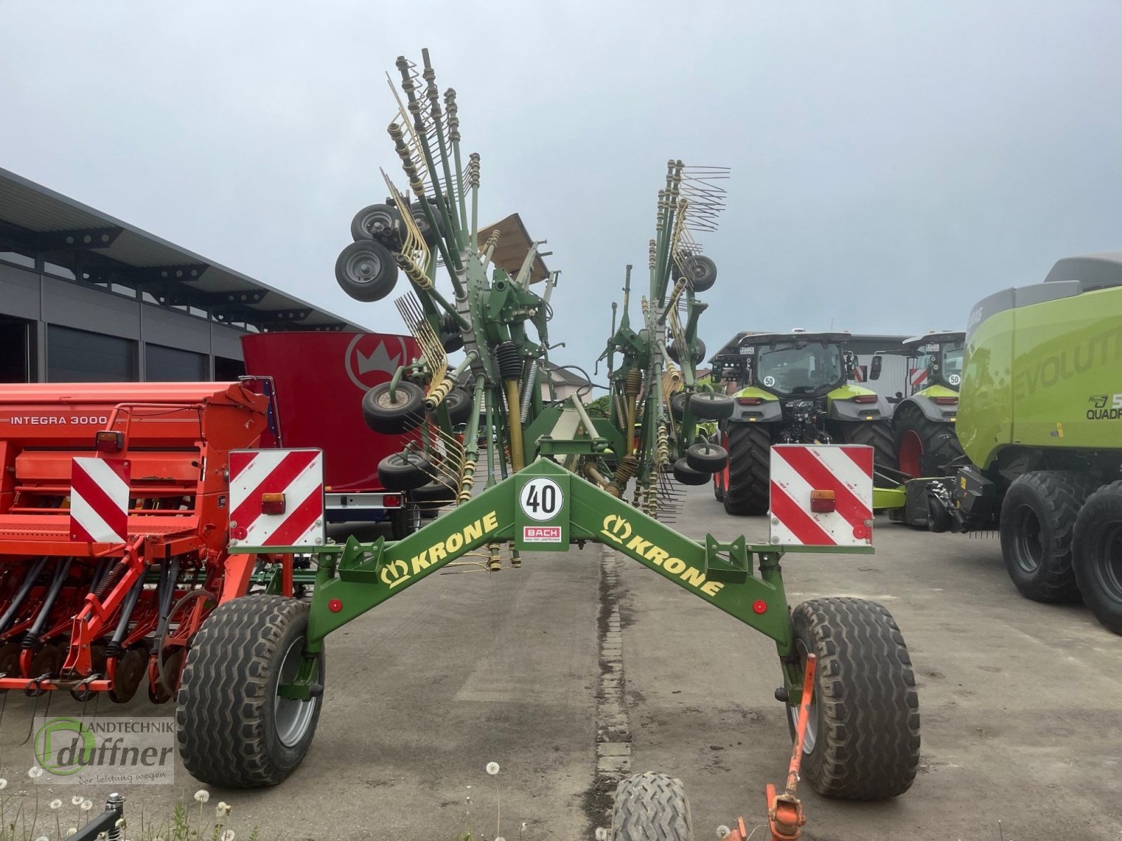 Schwader типа Krone Swadro 907, Gebrauchtmaschine в Hohentengen (Фотография 4)