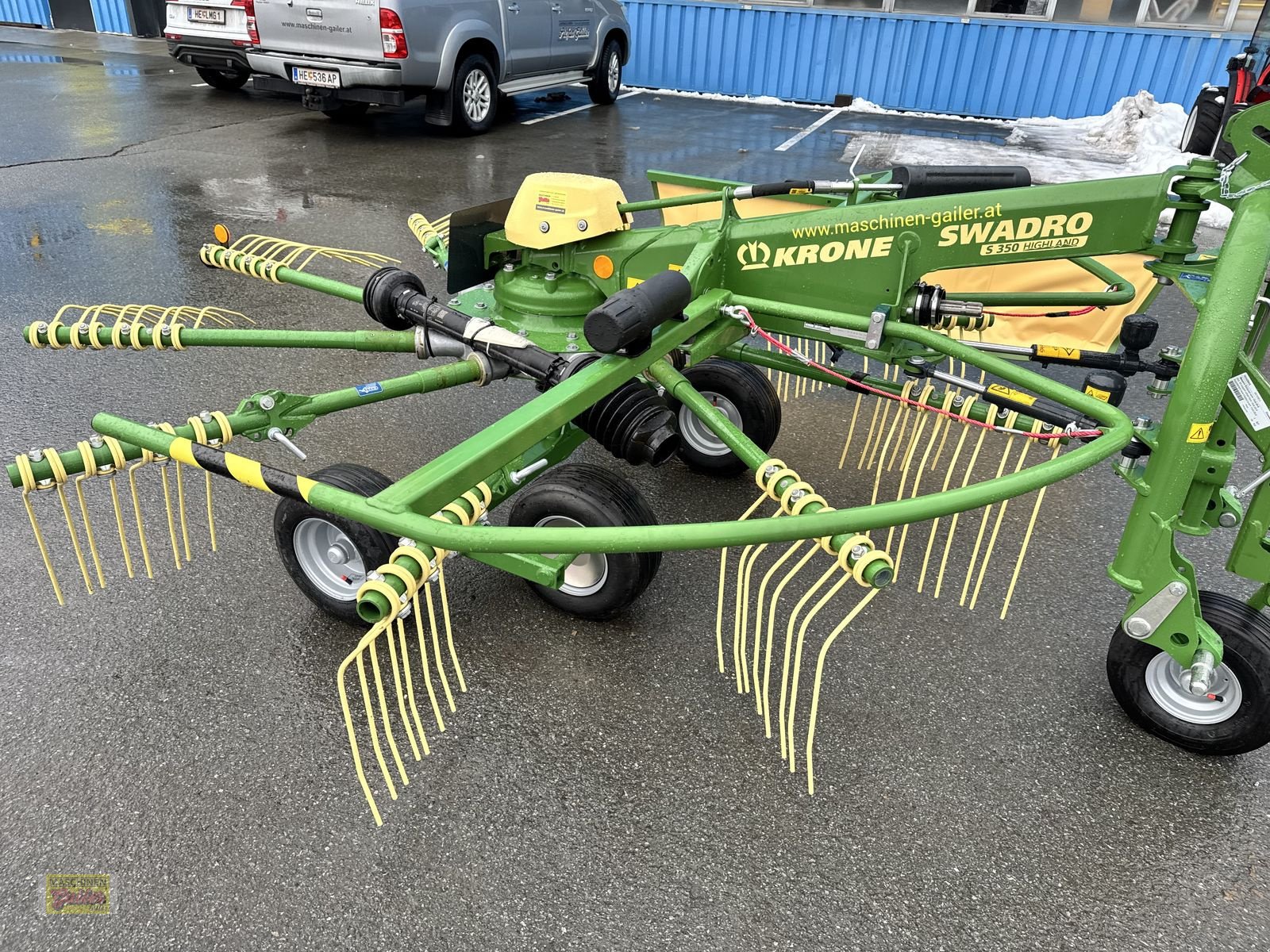 Schwader typu Krone Swadro S 350 Highland Einkreiselschwader, Neumaschine v Kötschach (Obrázek 19)