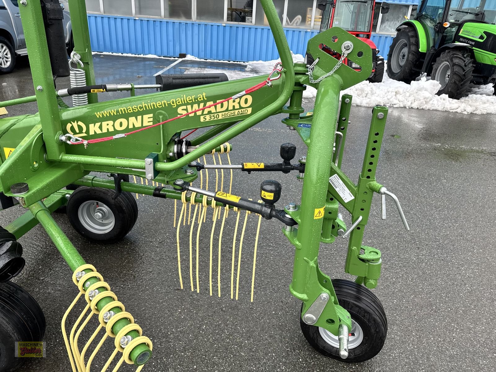 Schwader typu Krone Swadro S 350 Highland Einkreiselschwader, Neumaschine v Kötschach (Obrázek 10)