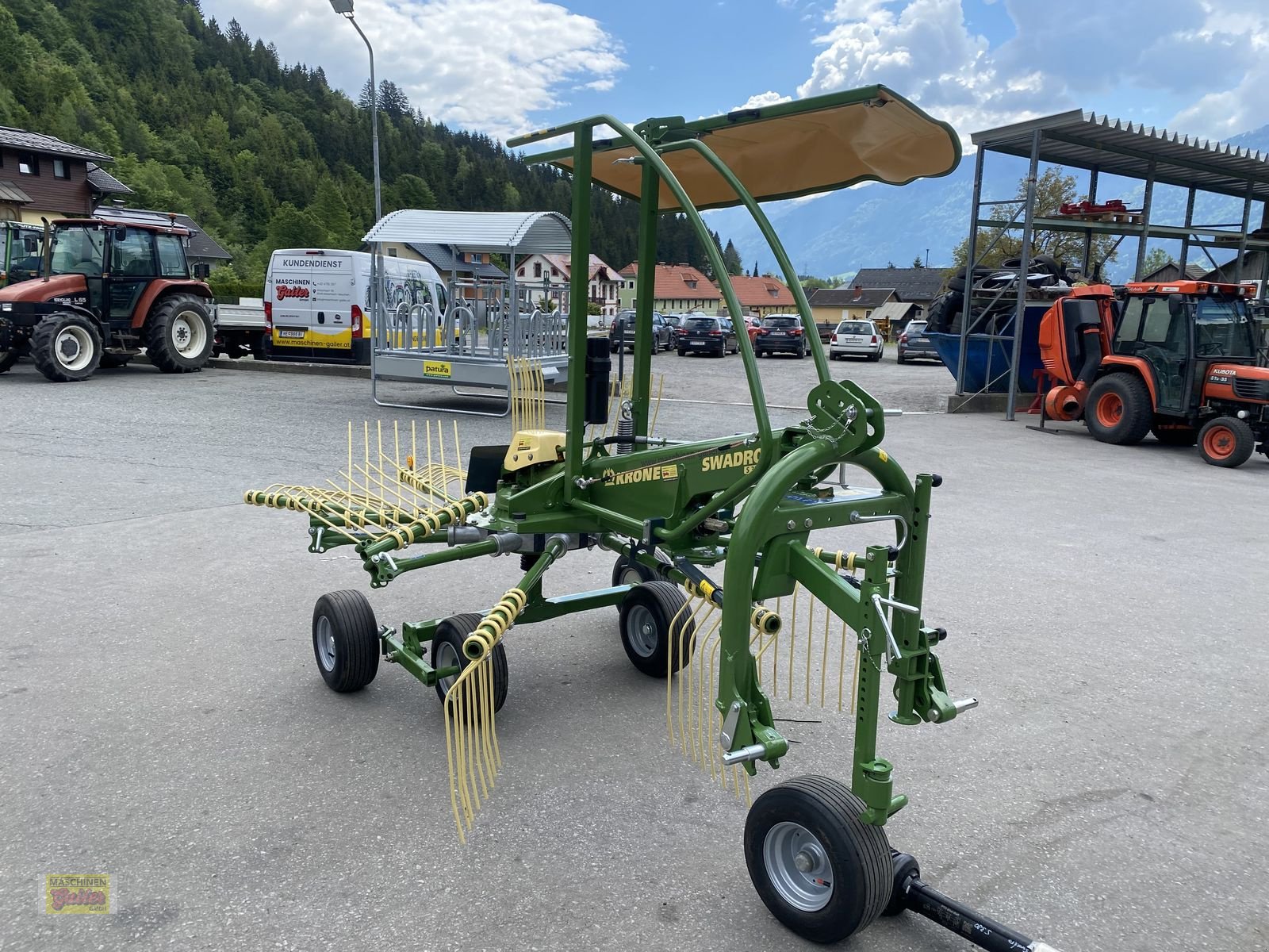 Schwader του τύπου Krone Swadro S 380 Einkreiselschwader, Neumaschine σε Kötschach (Φωτογραφία 25)