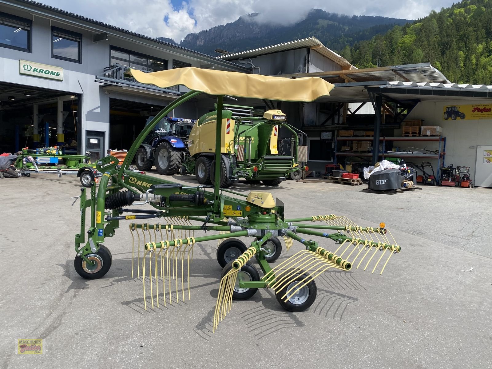 Schwader typu Krone Swadro S 380 Einkreiselschwader, Neumaschine v Kötschach (Obrázek 7)