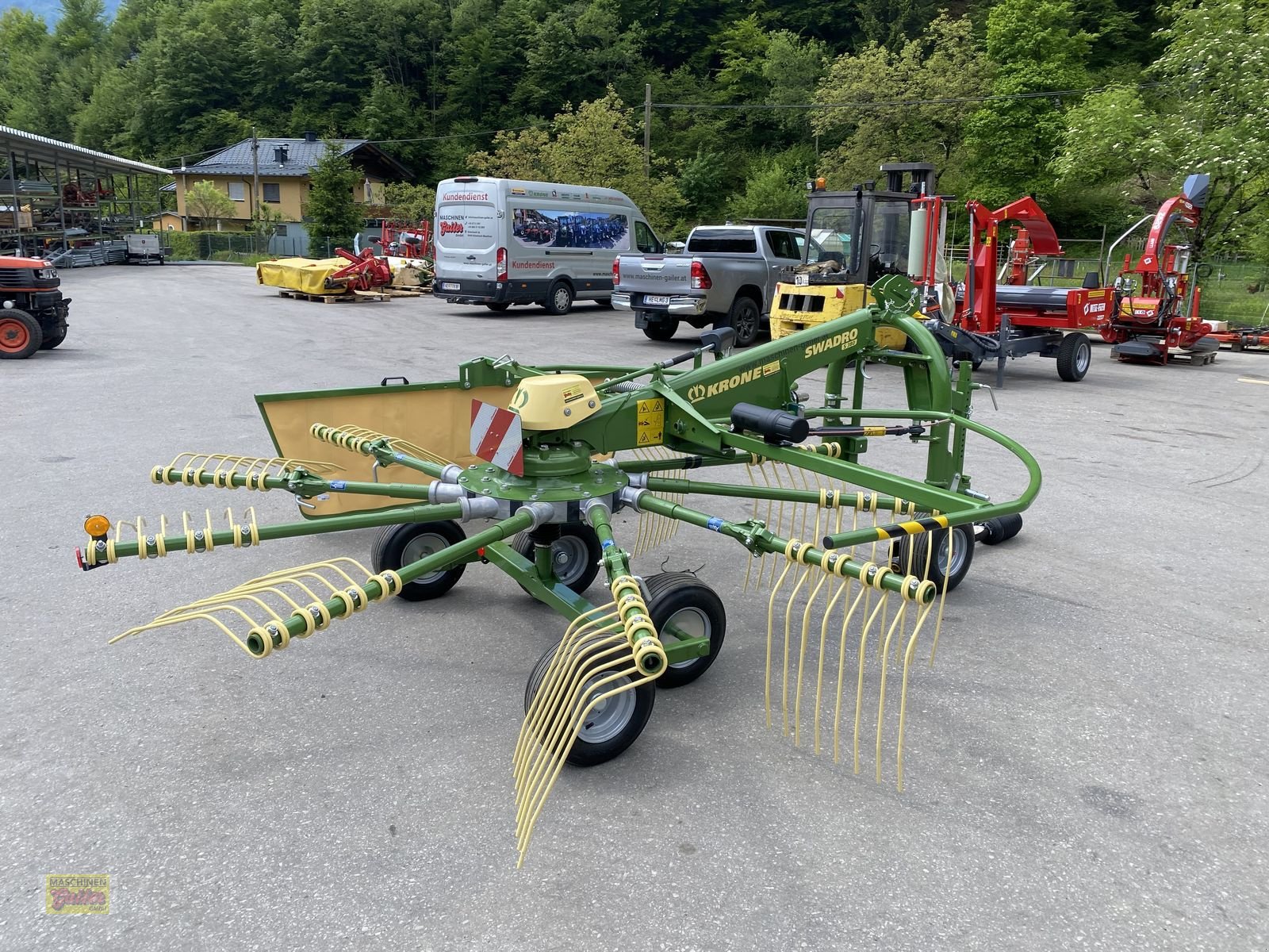 Schwader του τύπου Krone Swadro S 380 Einkreiselschwader, Neumaschine σε Kötschach (Φωτογραφία 22)