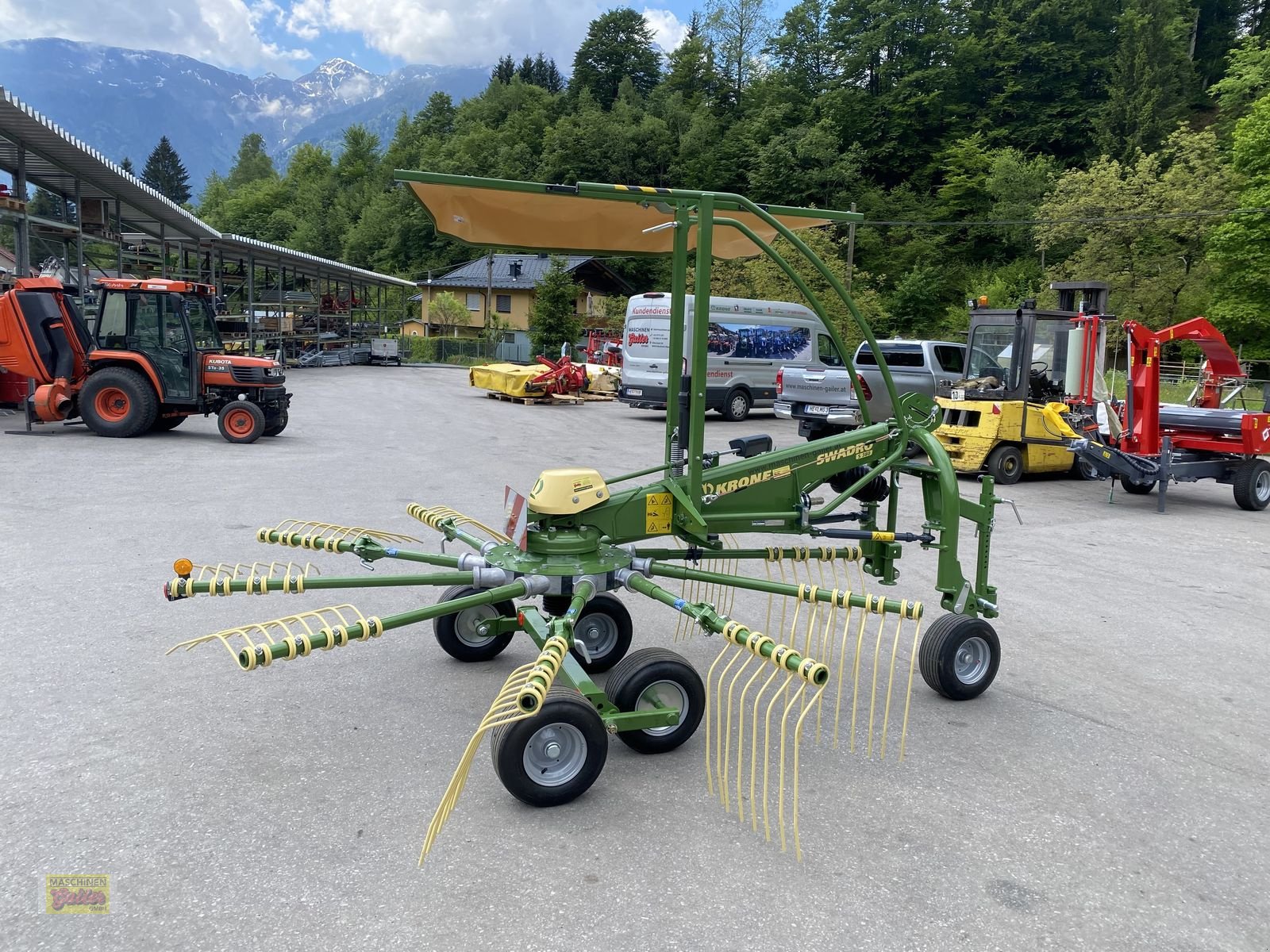 Schwader typu Krone Swadro S 380 Einkreiselschwader, Neumaschine v Kötschach (Obrázek 1)