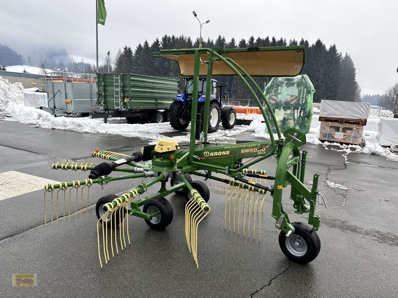 Schwader typu Krone Swadro S 380 Einkreiselschwader, Neumaschine w Kötschach (Zdjęcie 1)