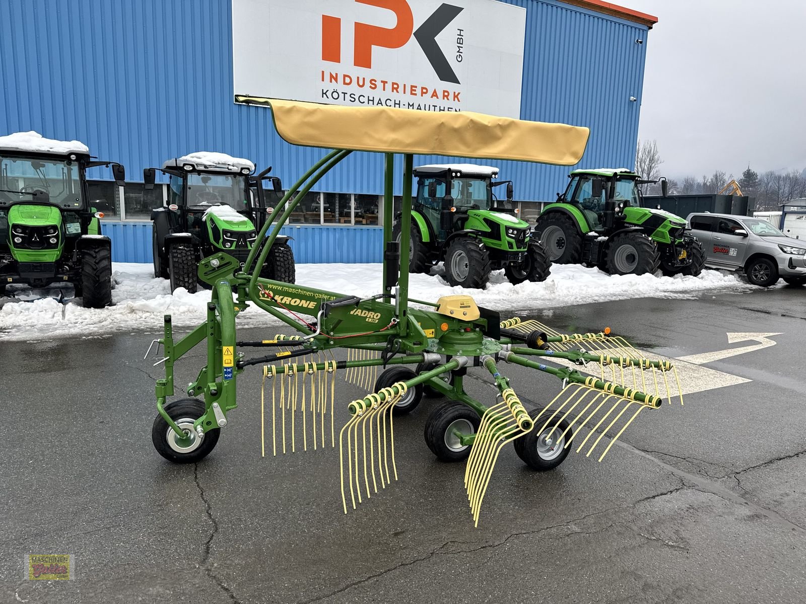 Schwader typu Krone Swadro S 380 Einkreiselschwader, Neumaschine w Kötschach (Zdjęcie 8)