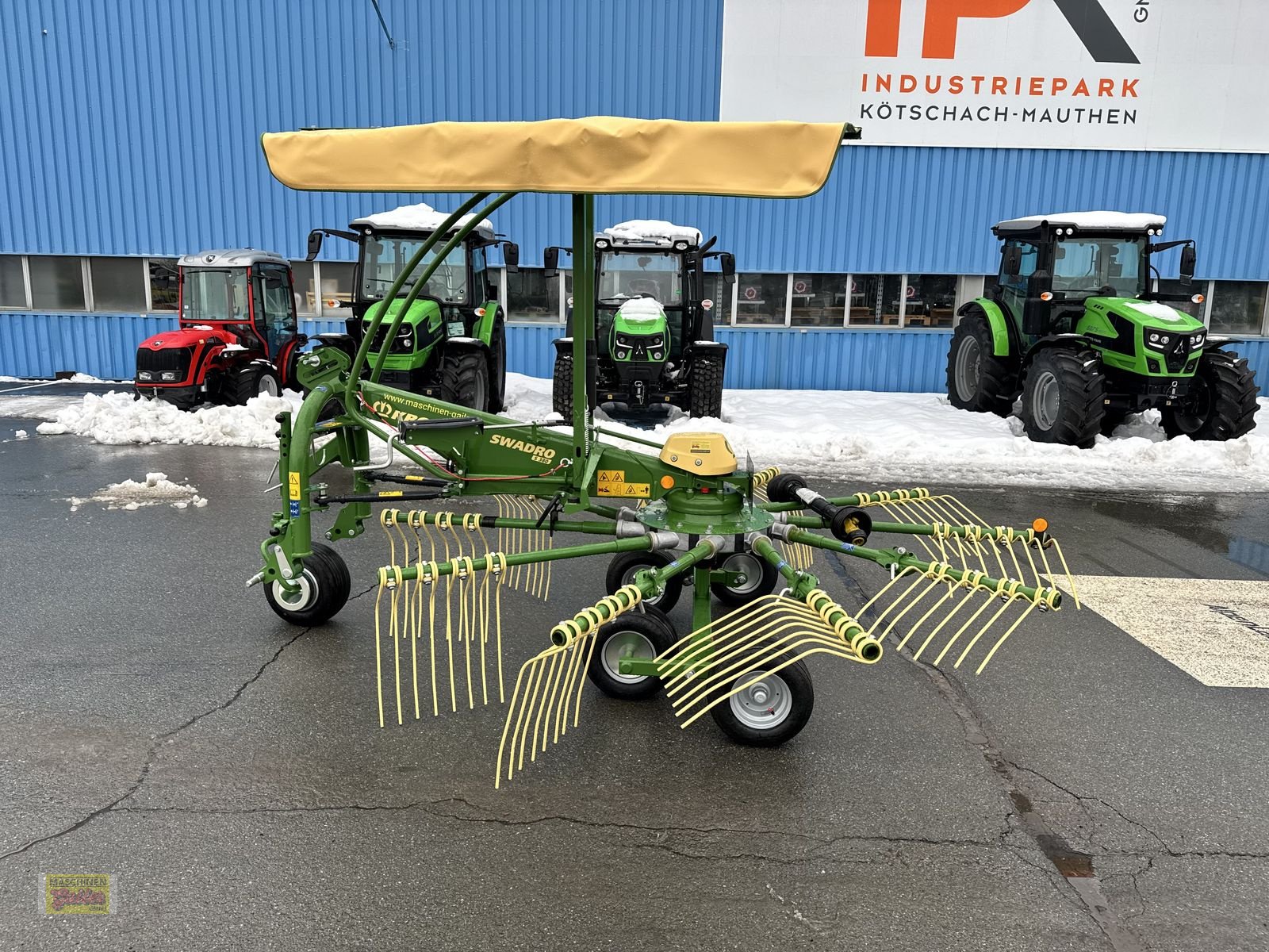 Schwader typu Krone Swadro S 380 Einkreiselschwader, Neumaschine w Kötschach (Zdjęcie 7)